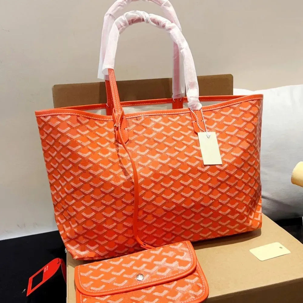 Women’s Luxury Shopping Bag Large Letter Tote Single Shoulder Handbag