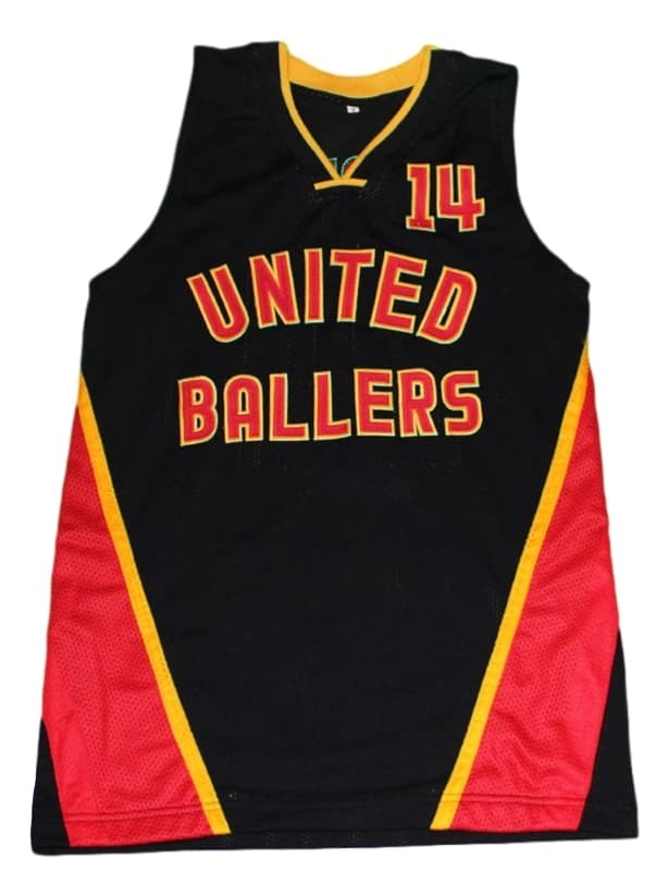 Dirk Nowitzki Dirty Jersey #14 United Ballers Basketball Black
