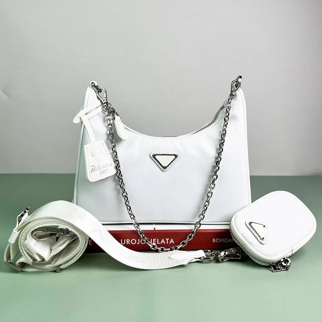 Women’s Luxury Bags High Quality Leather Shoulder Armpit Purse Set