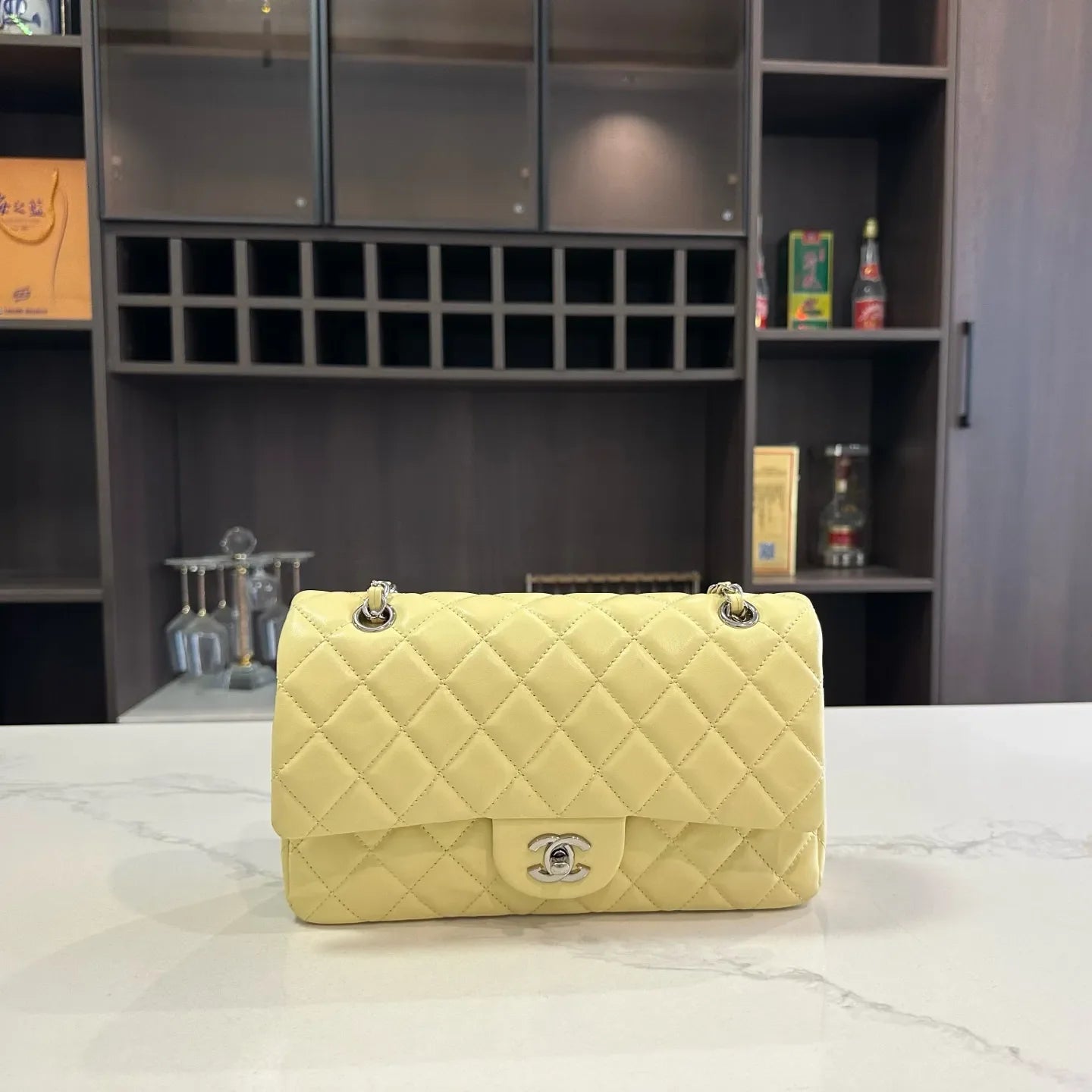 Classic Chain Quilted Flap Luxury Bag High-Quality Leather Handbag