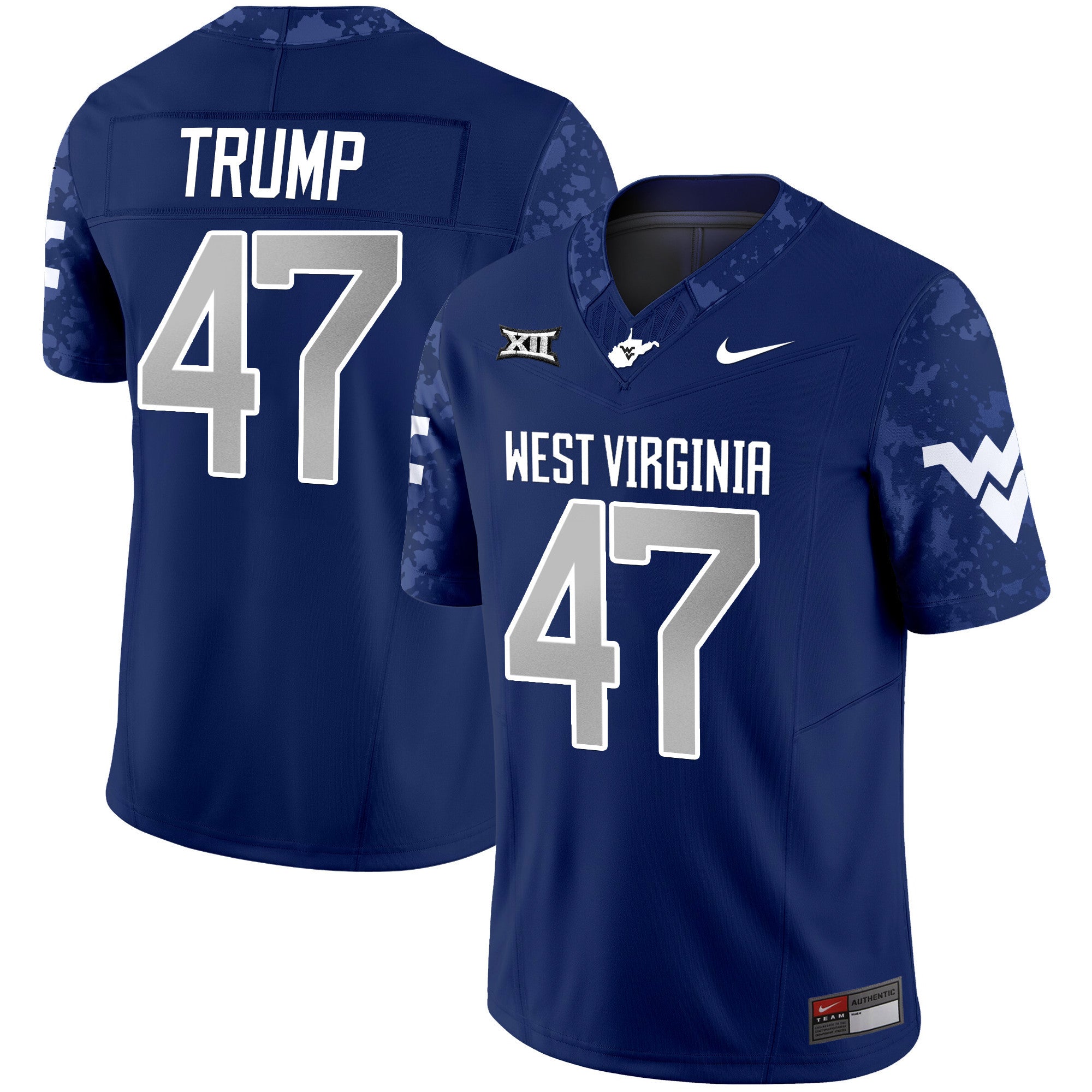 Men West Virginia Mountaineers 2024 Vapor Limited Jersey V2 - All Stitched