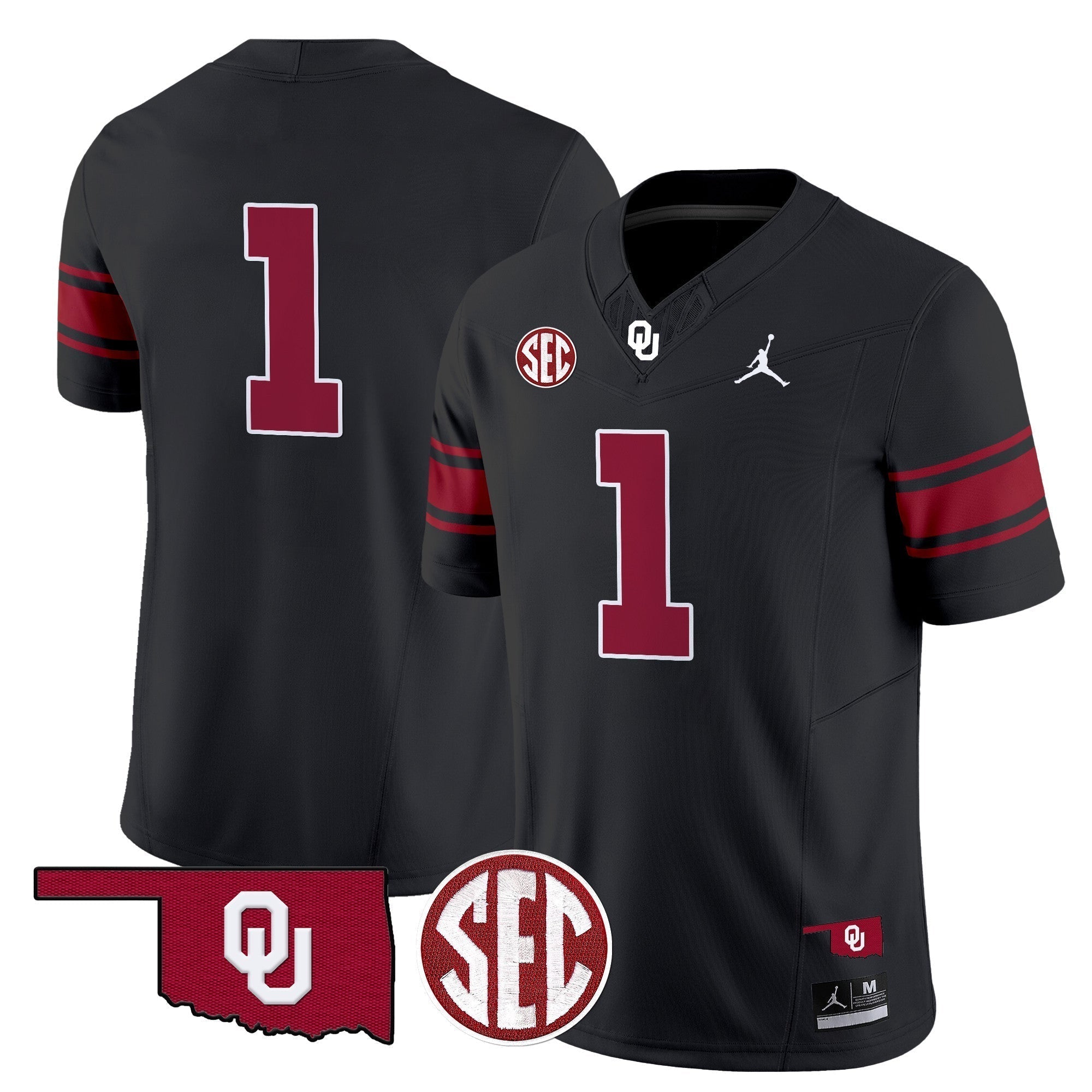 Men Oklahoma Sooners Throwback Vapor Limited Jersey - All Stitched