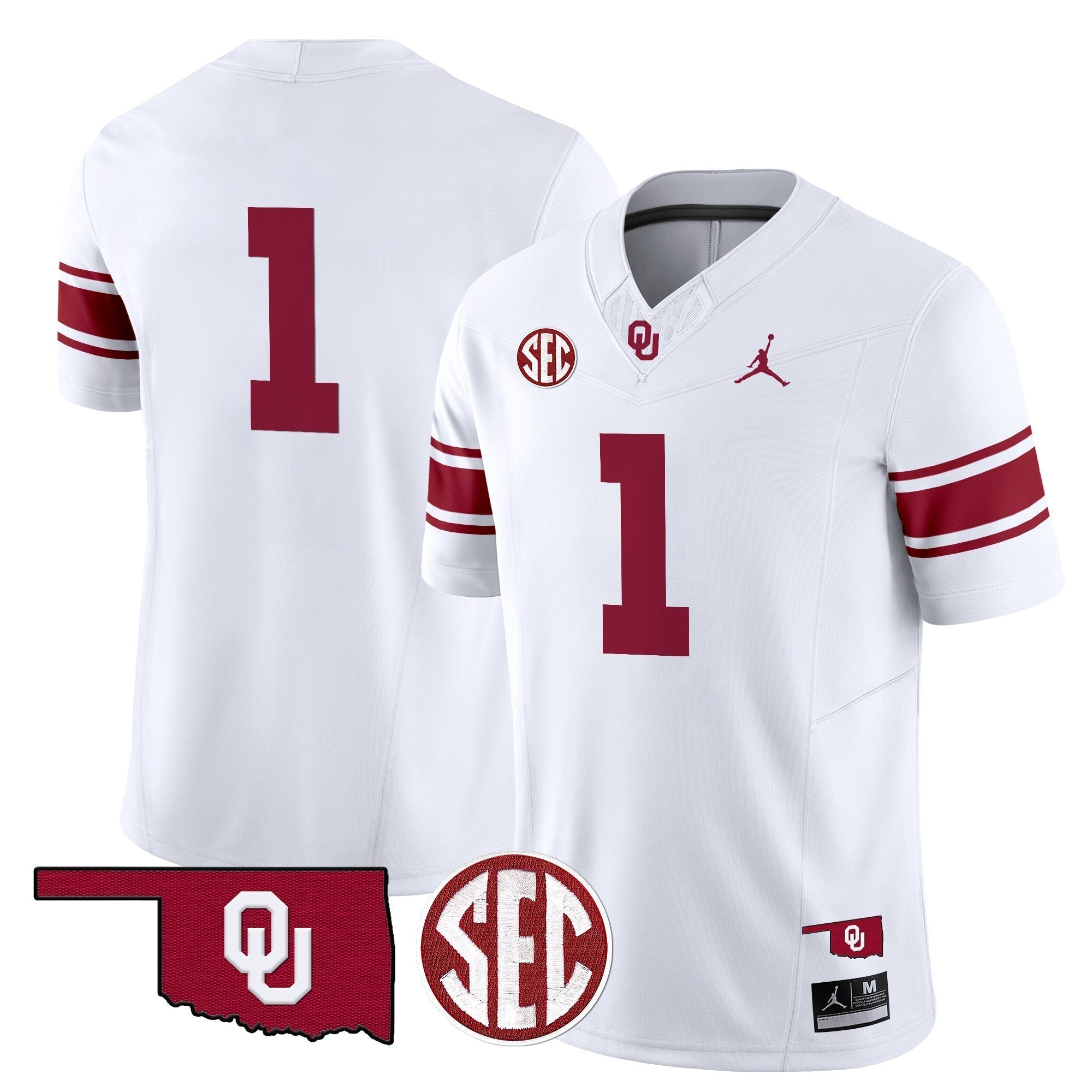Men Oklahoma Sooners Throwback Vapor Limited Jersey - All Stitched