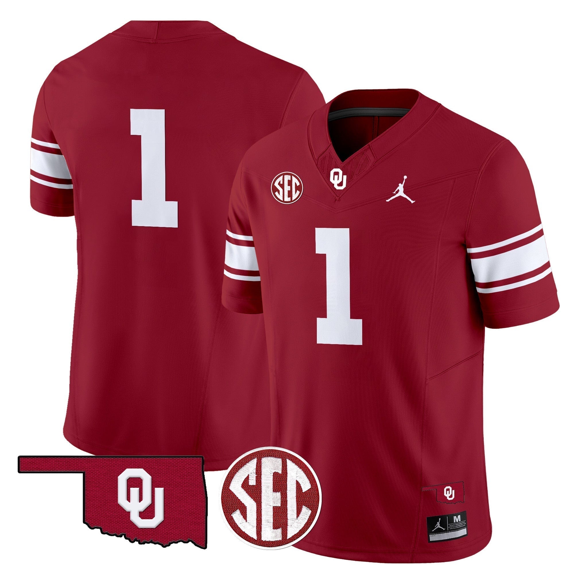 Men Oklahoma Sooners Throwback Vapor Limited Jersey - All Stitched