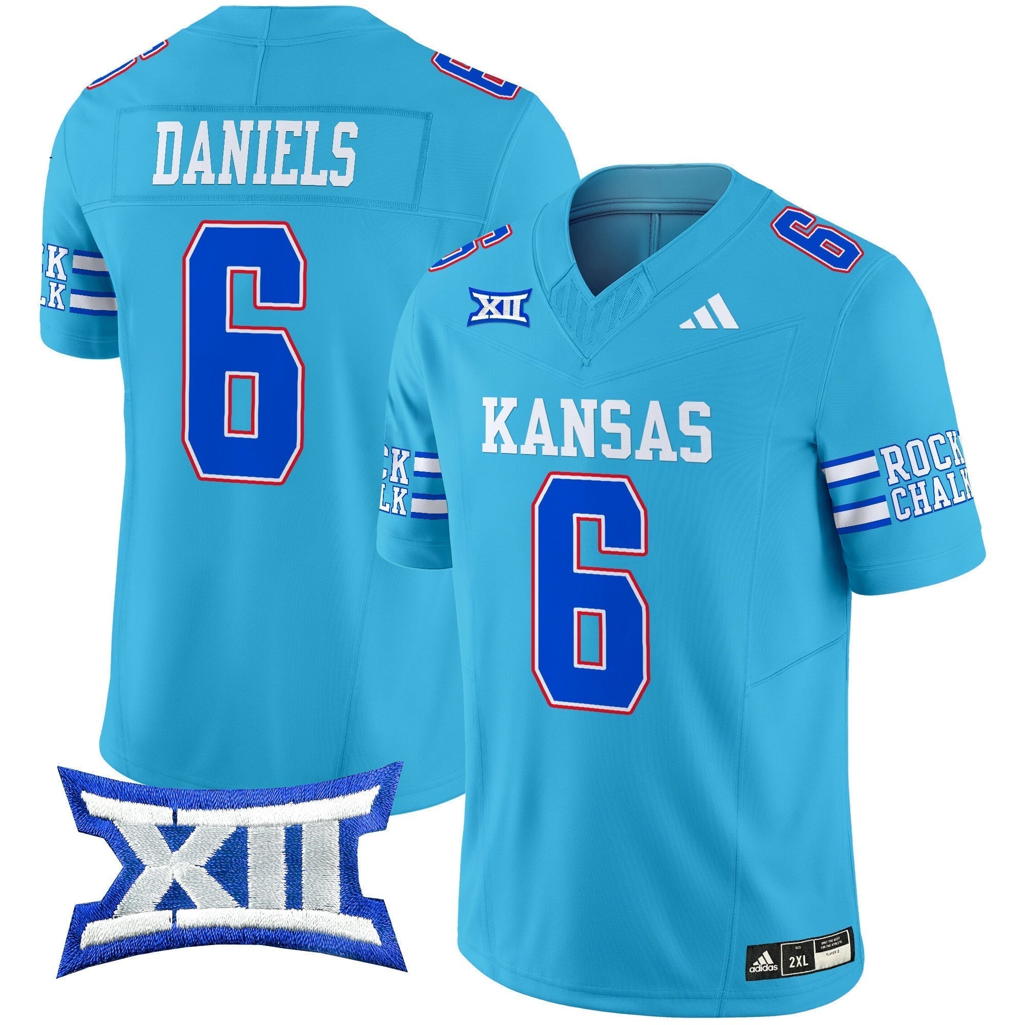 Men Kansas Jayhawks 2024 Vapor Limited Jersey - All Stitched