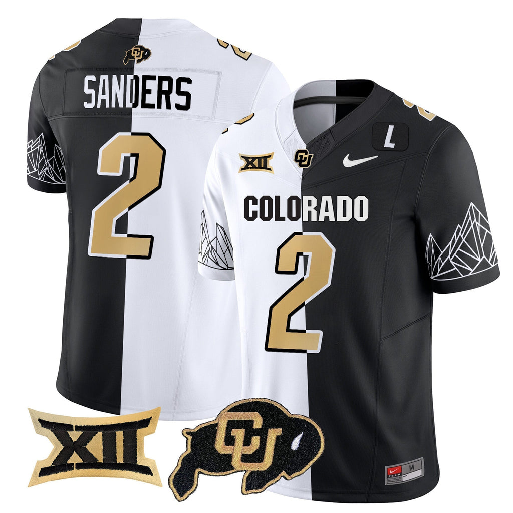 Men Colorado Buffaloes Vapor Limited Jersey V3 - Big 12 XII Patch - All Stitched