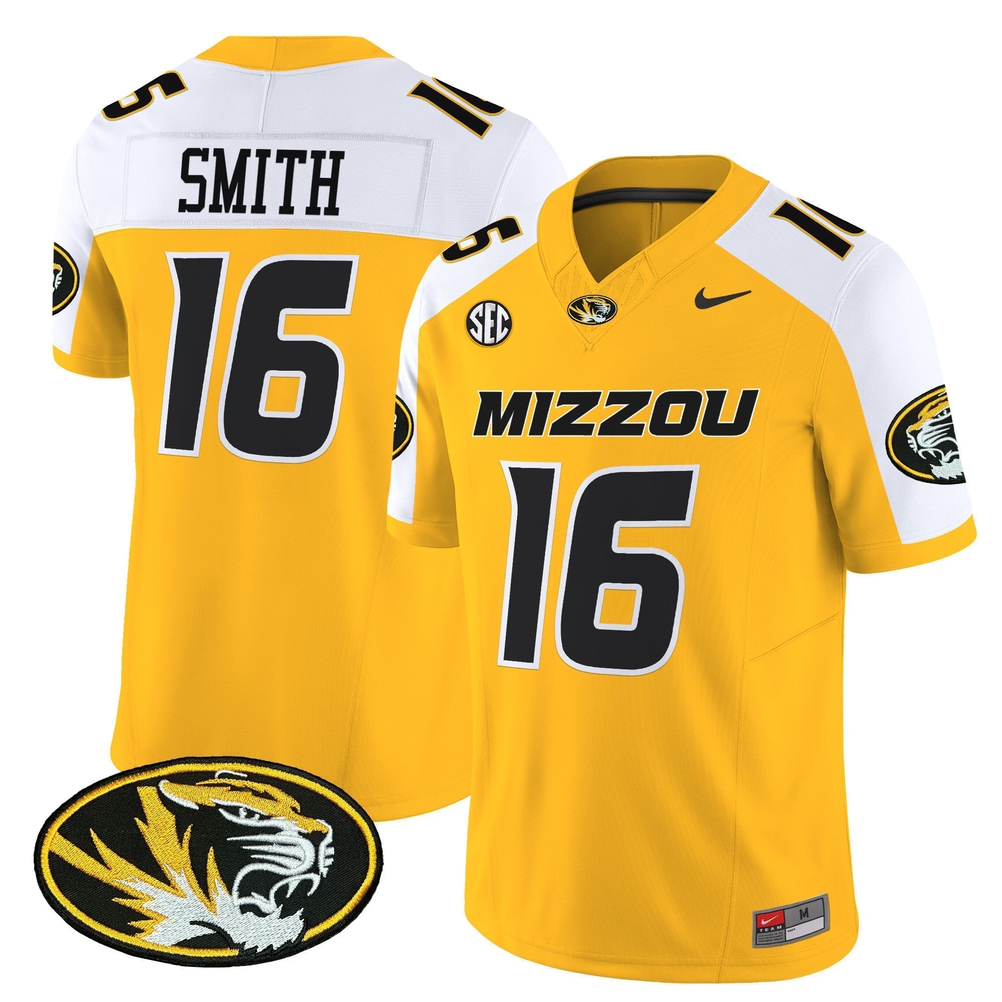 Men Missouri Tigers Vapor Limited Jersey - All Stitched