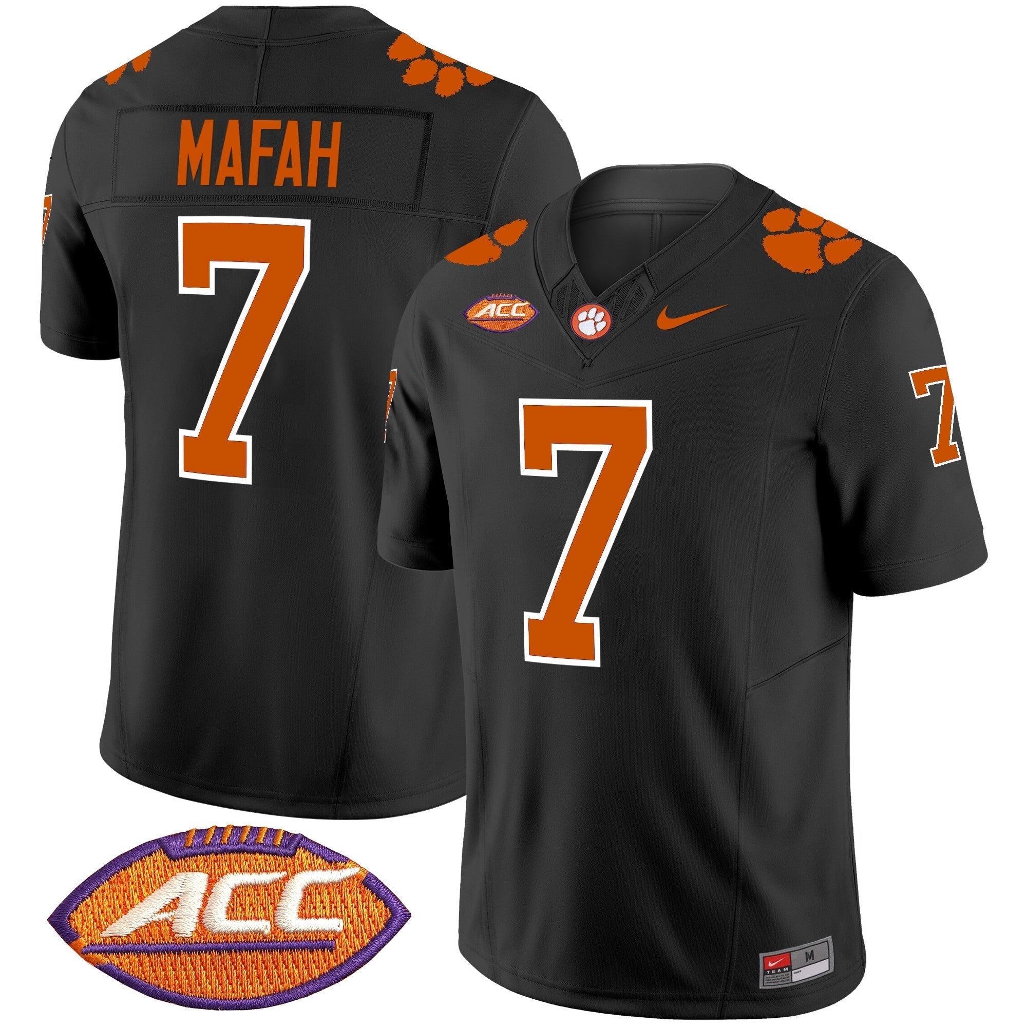 Men Clemson Tigers Vapor Limited Jersey V2 - All Stitched