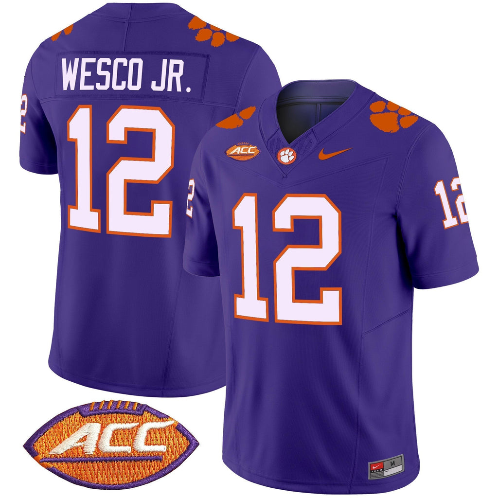 Men Clemson Tigers Vapor Limited Jersey V2 - All Stitched