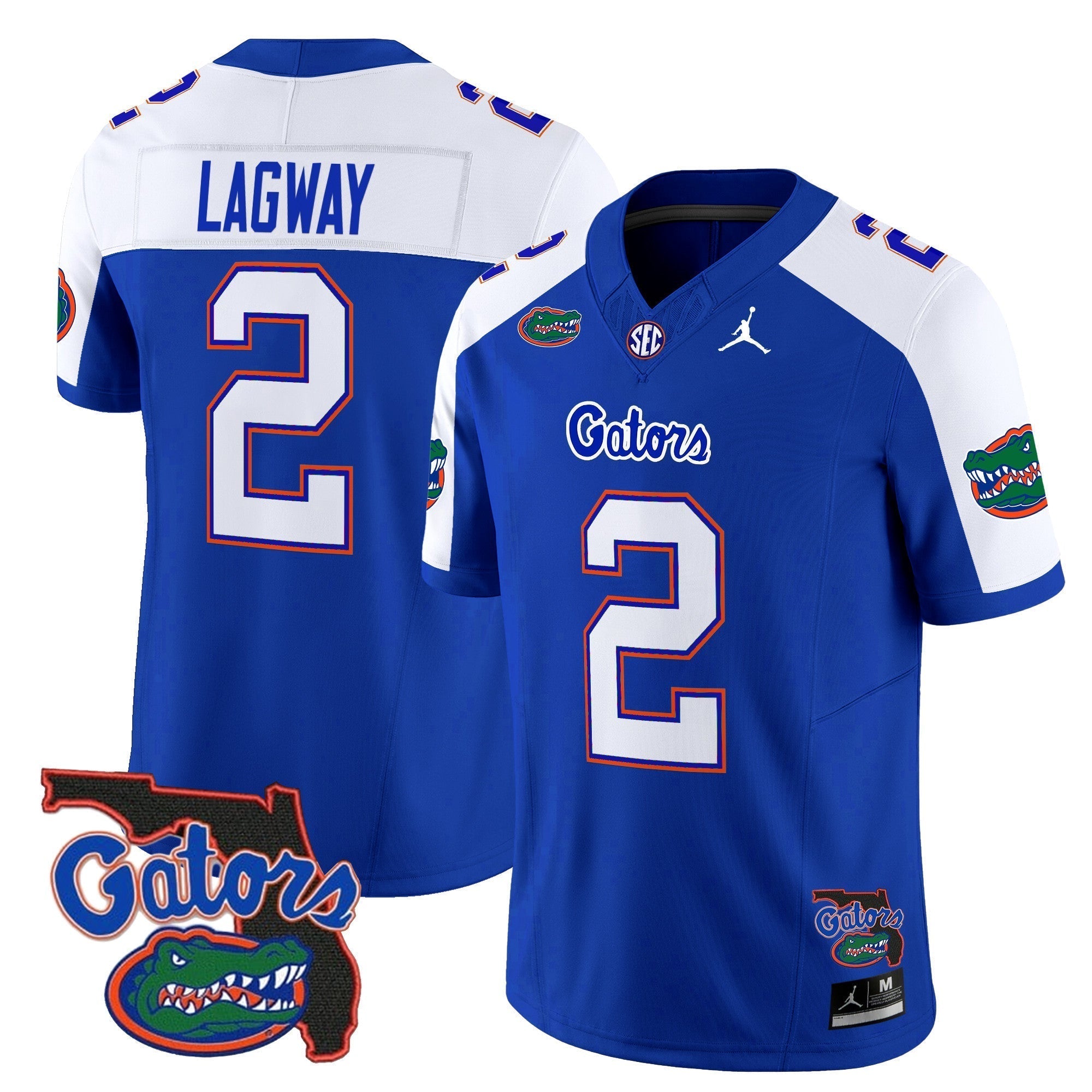 Men Florida Gators 2024 Florida Patch Vapor Limited Jersey - All Stitched