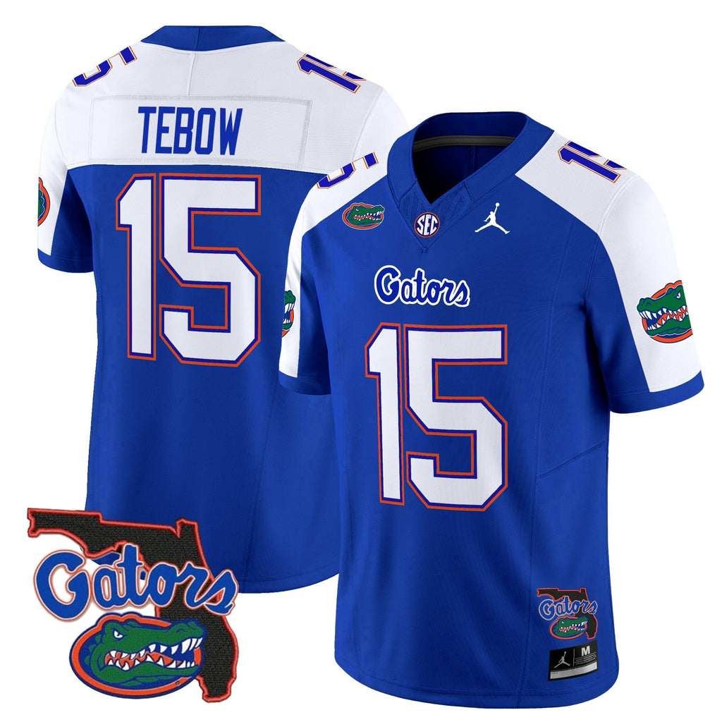 Men Florida Gators 2024 Florida Patch Vapor Limited Jersey - All Stitched