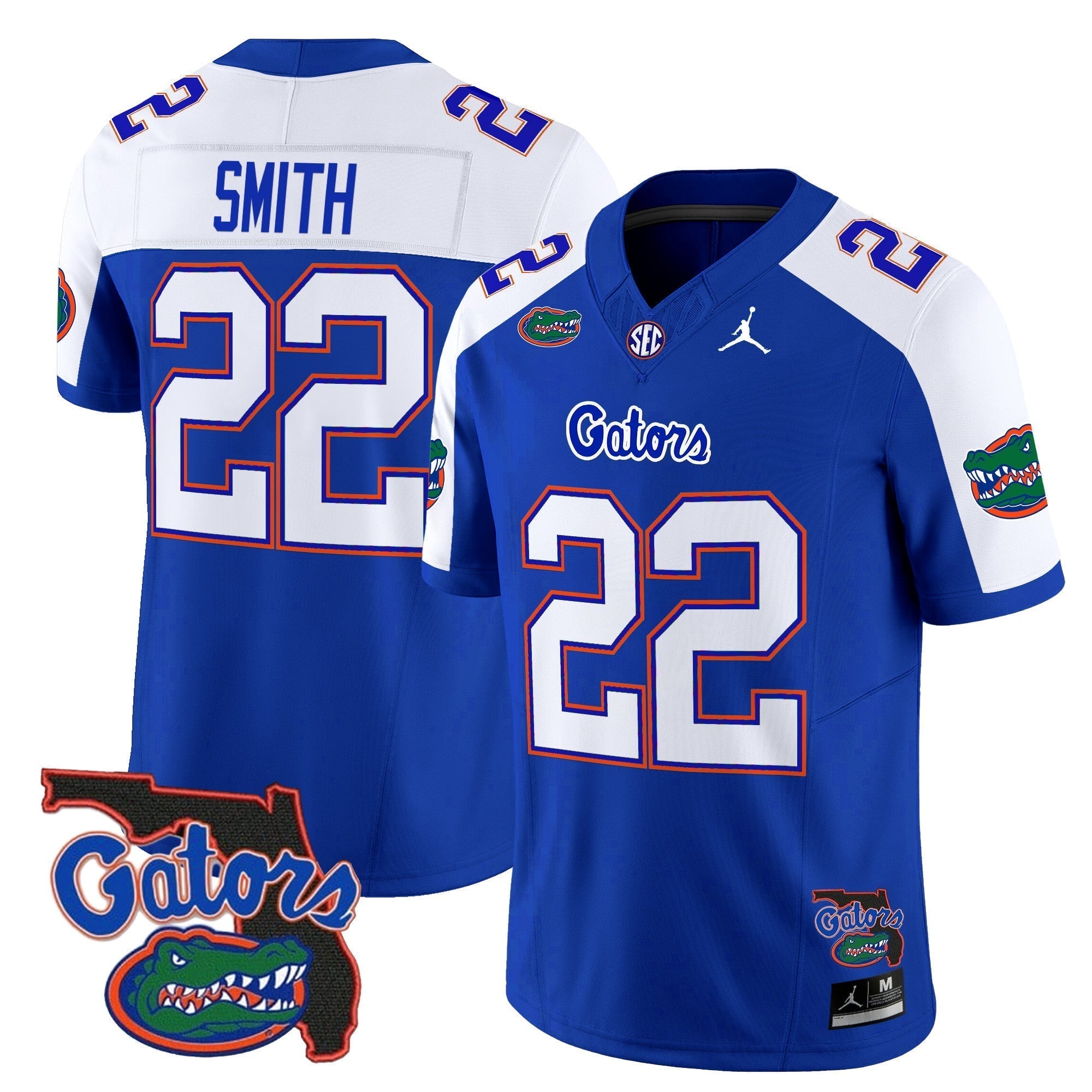 Men Florida Gators 2024 Florida Patch Vapor Limited Jersey - All Stitched