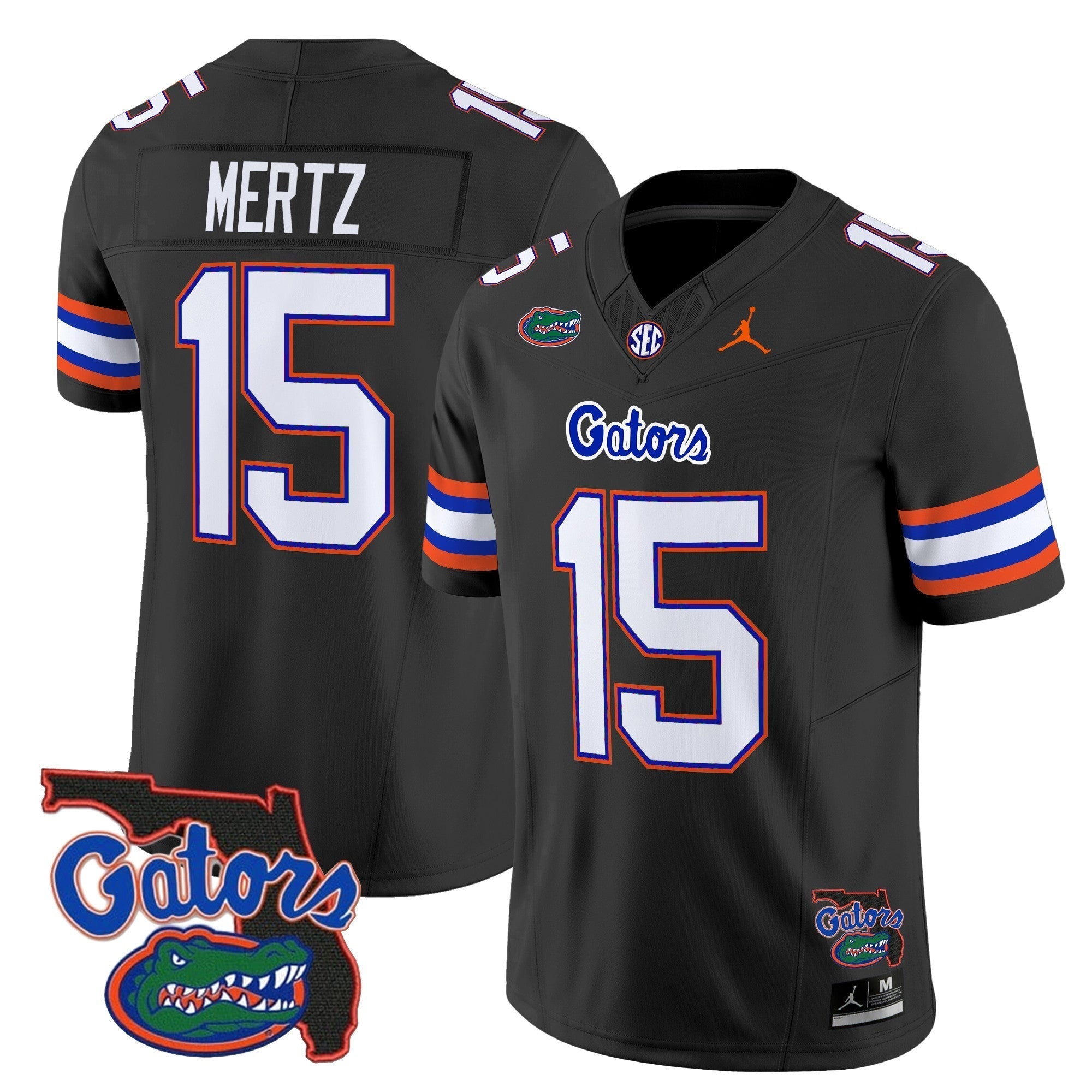 Men Florida Gators 2024 Florida Patch Vapor Limited Jersey - All Stitched