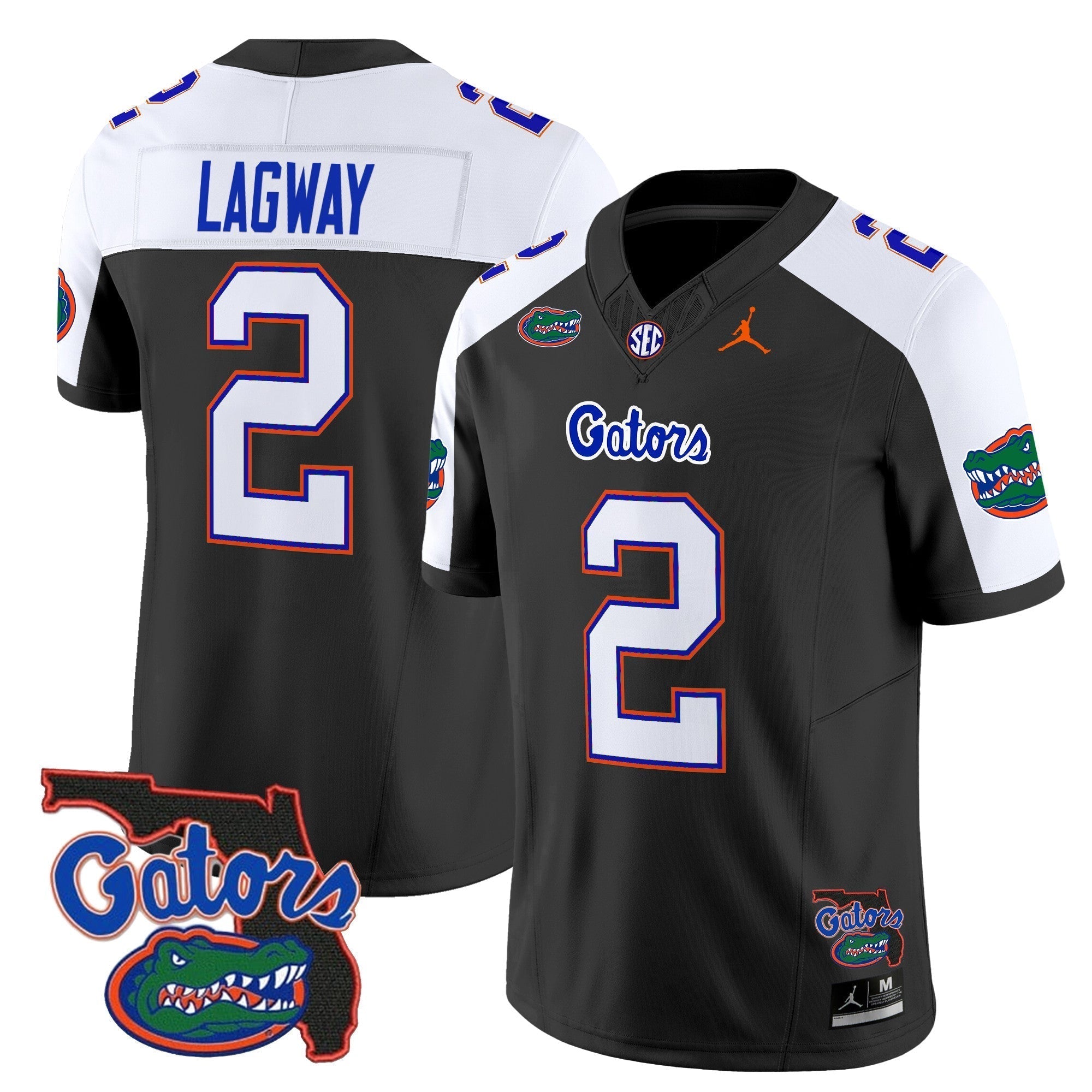 Men Florida Gators 2024 Florida Patch Vapor Limited Jersey - All Stitched