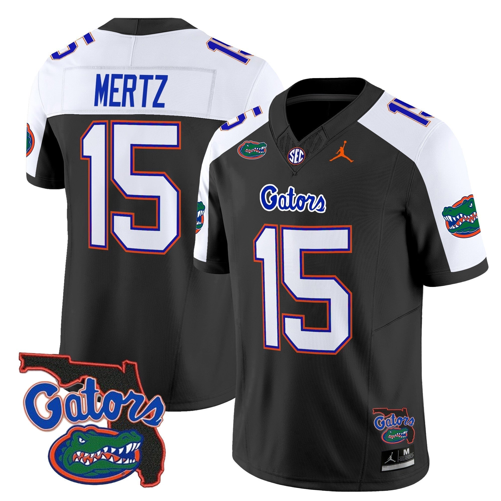 Men Florida Gators 2024 Florida Patch Vapor Limited Jersey - All Stitched