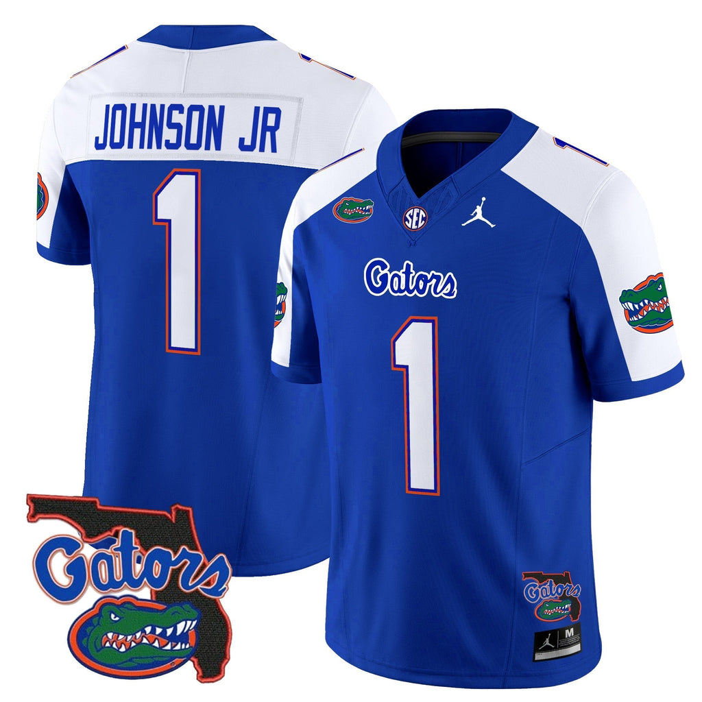 Men Florida Gators 2024 Florida Patch Vapor Limited Jersey - All Stitched