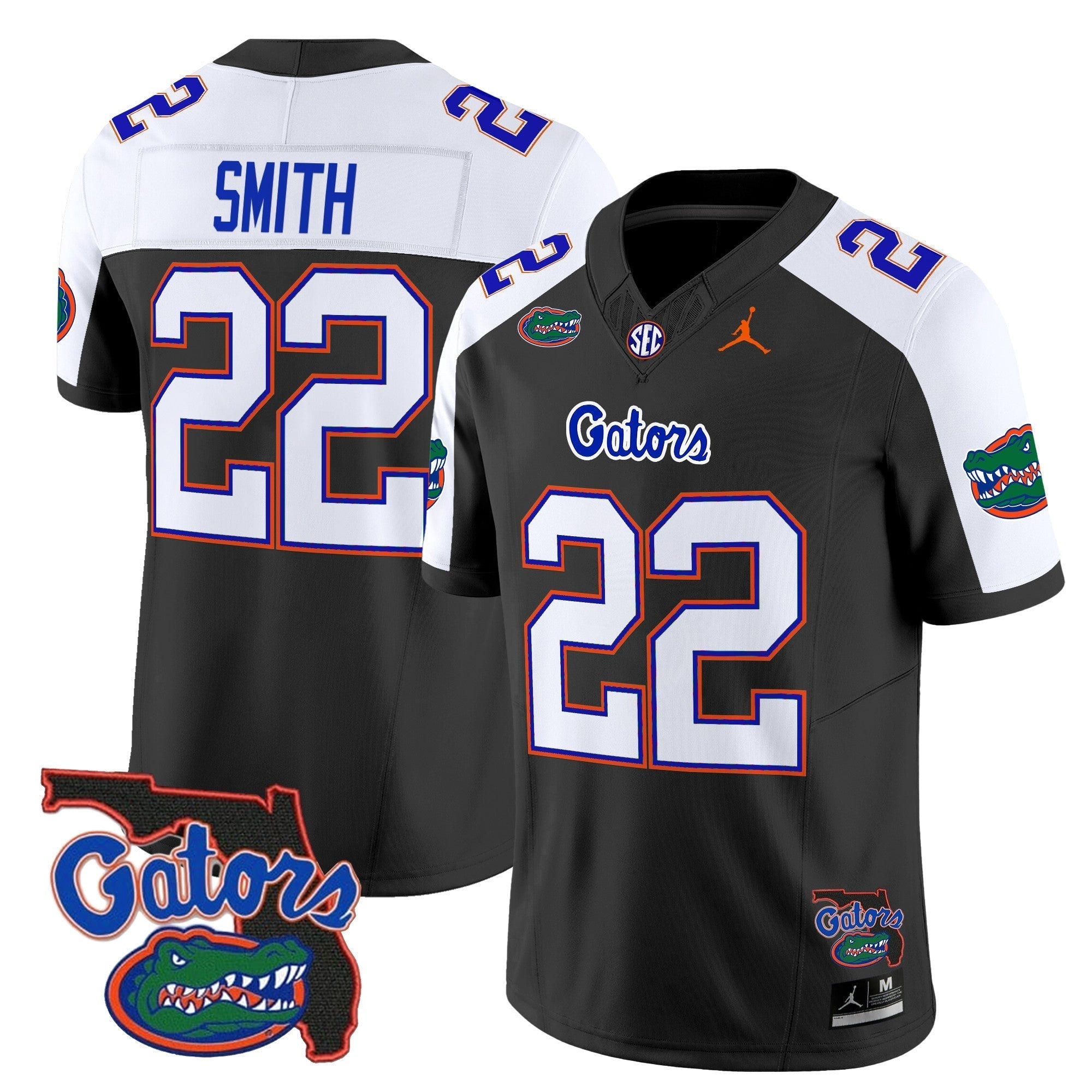 Men Florida Gators 2024 Florida Patch Vapor Limited Jersey - All Stitched