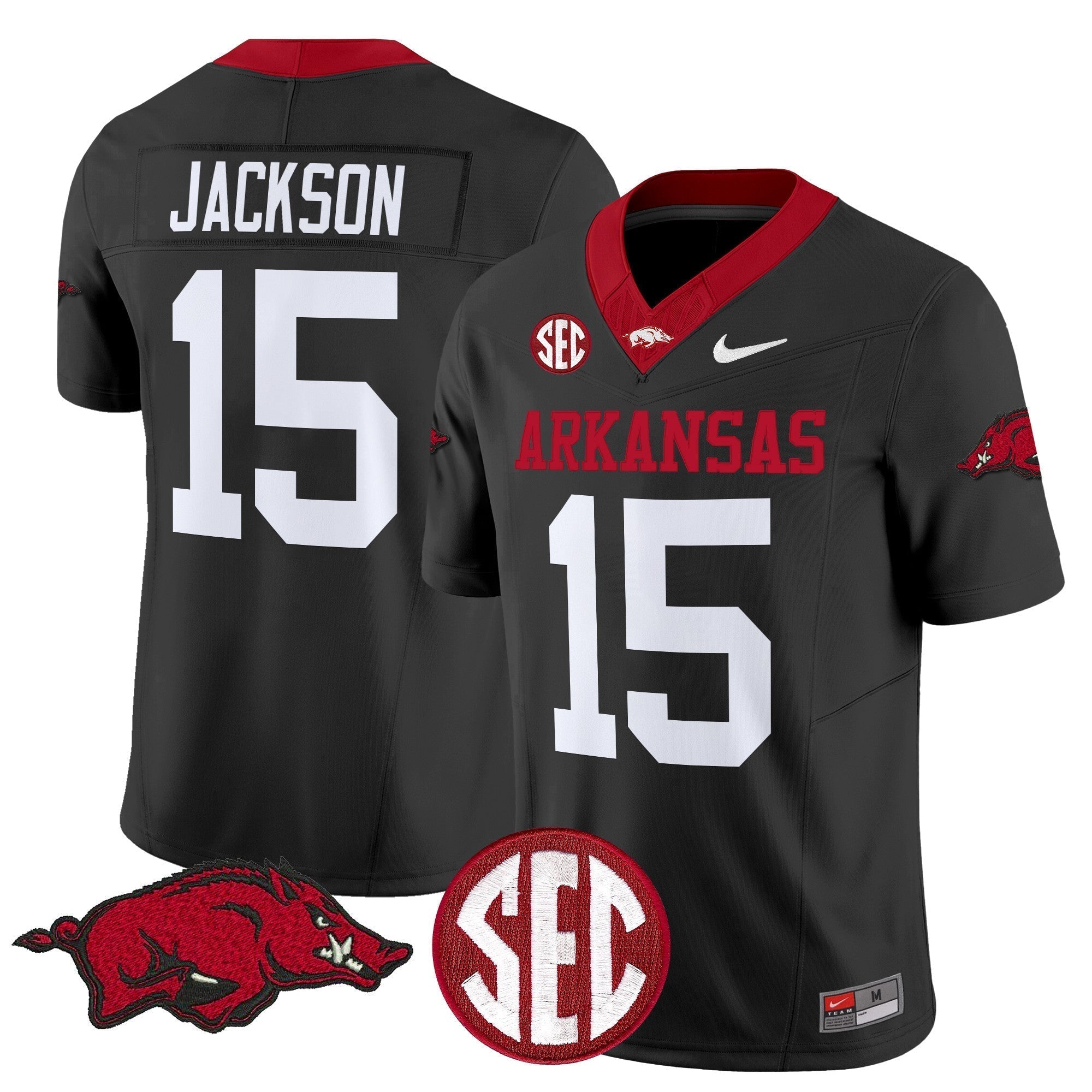 Men Arkansas Razorbacks Vapor Limited Jersey - All Stitched