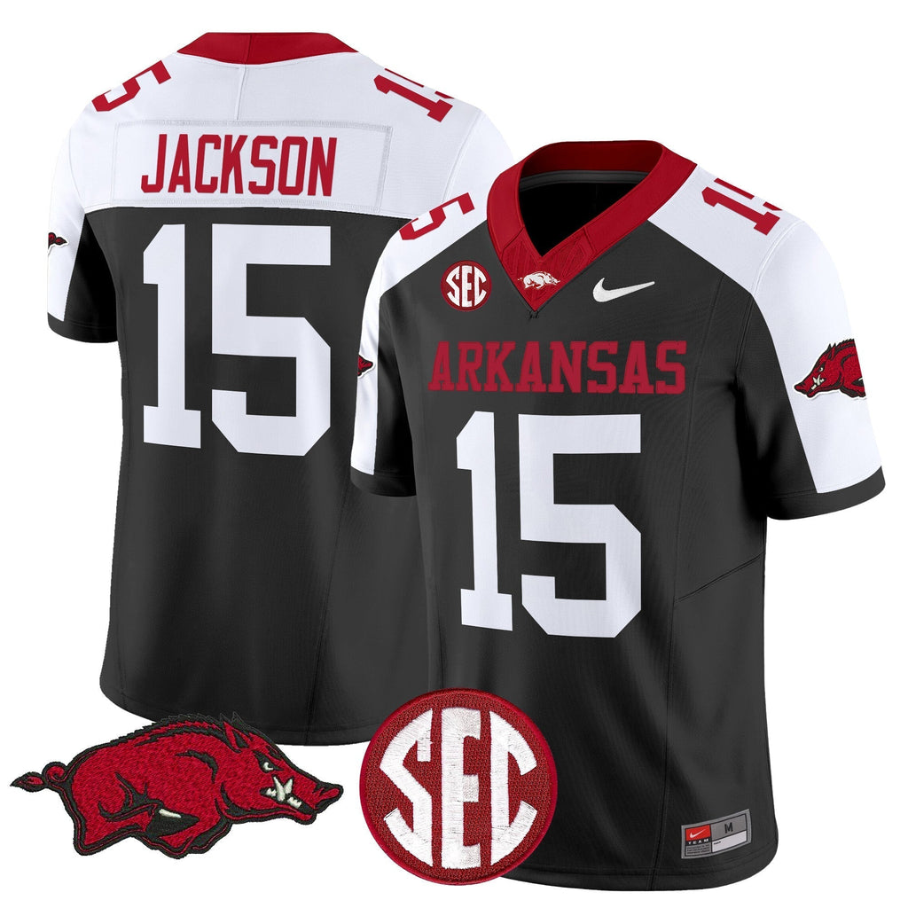 Men Arkansas Razorbacks Vapor Limited Jersey - All Stitched