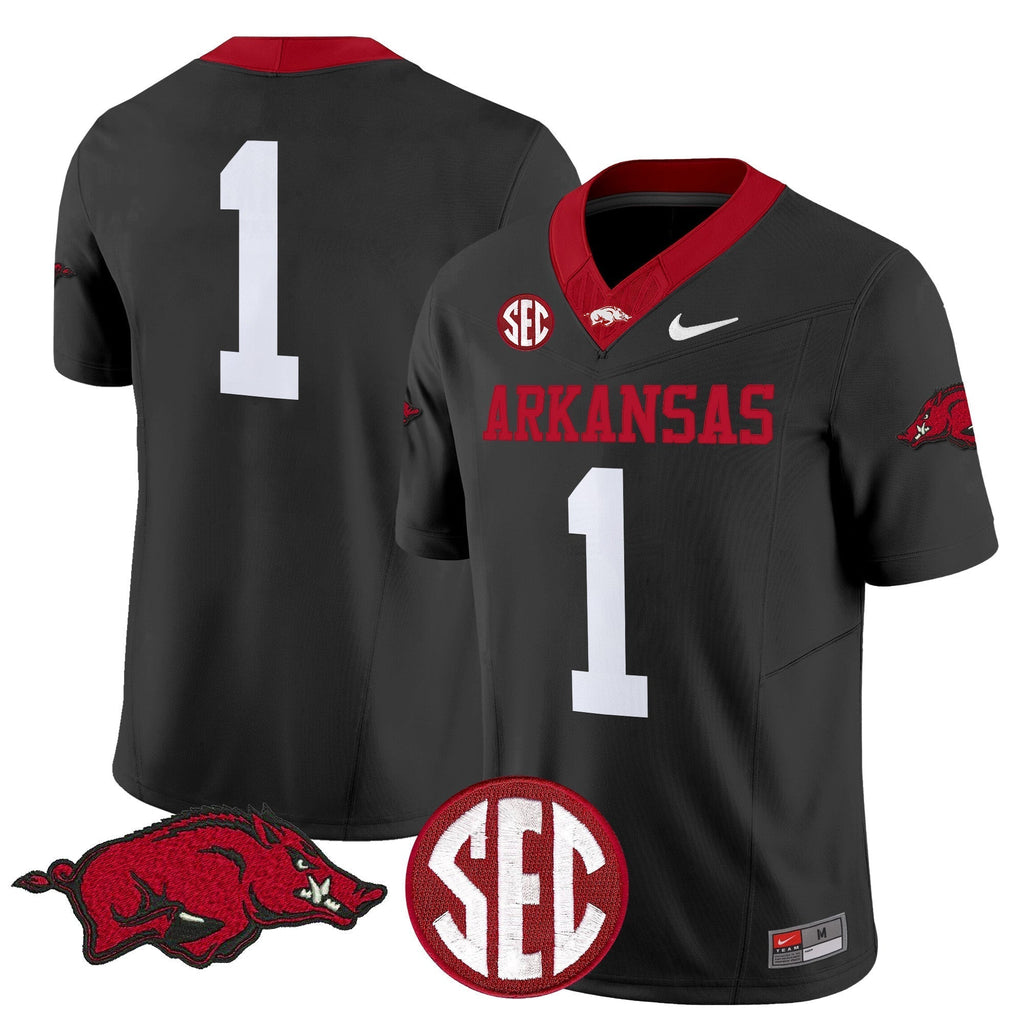 Men Arkansas Razorbacks Vapor Limited Jersey - All Stitched