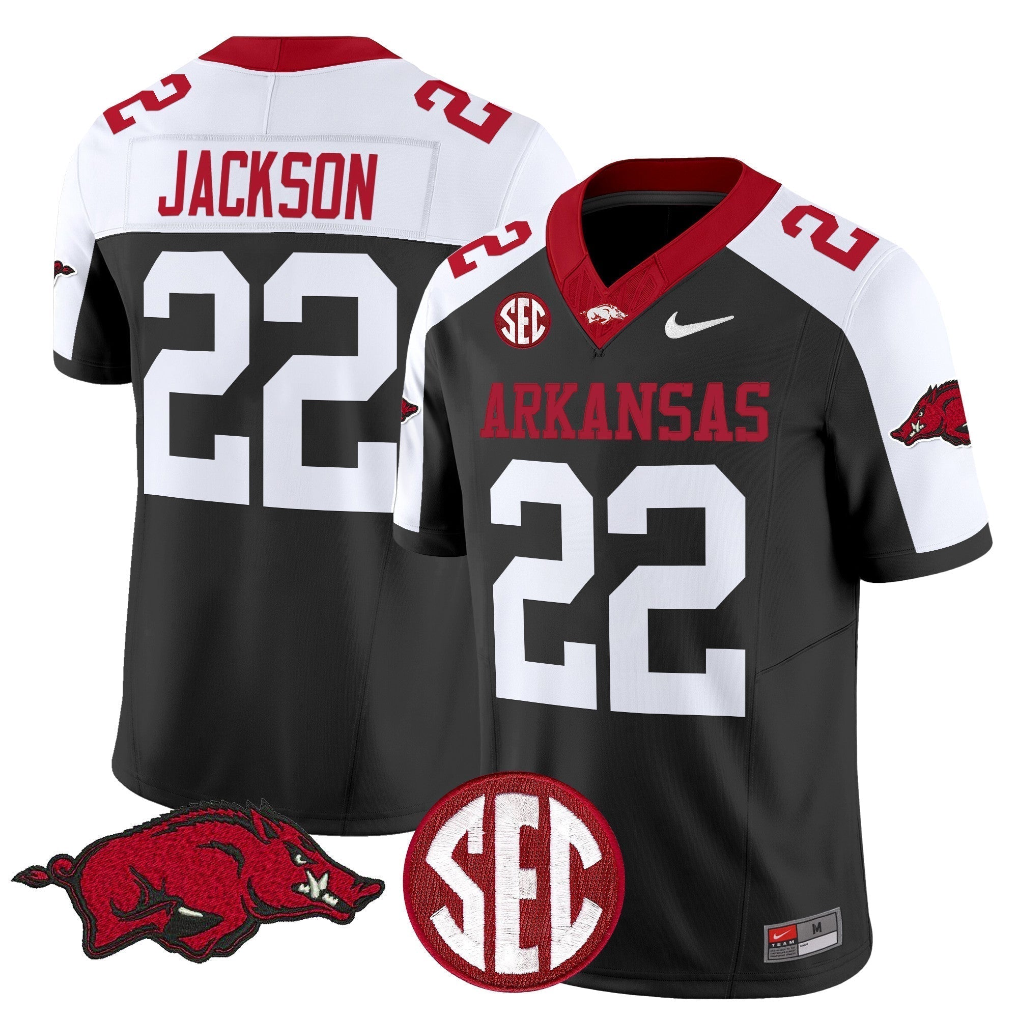 Men Arkansas Razorbacks Vapor Limited Jersey - All Stitched