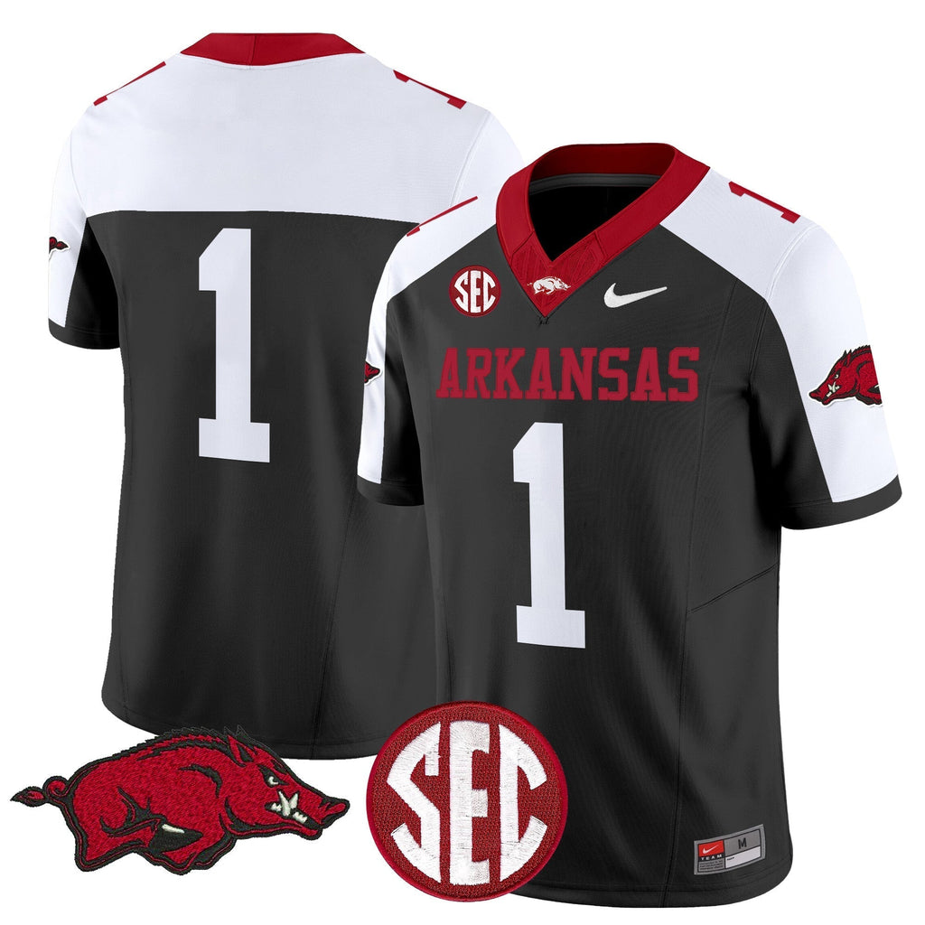 Men Arkansas Razorbacks Vapor Limited Jersey - All Stitched
