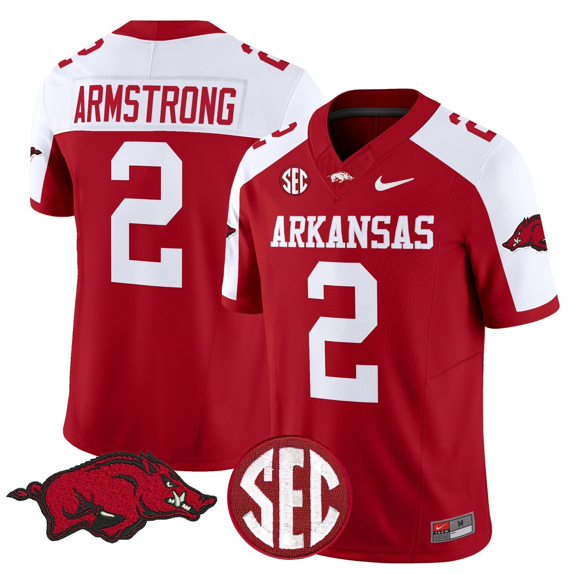 Men Arkansas Razorbacks Vapor Limited Jersey - All Stitched