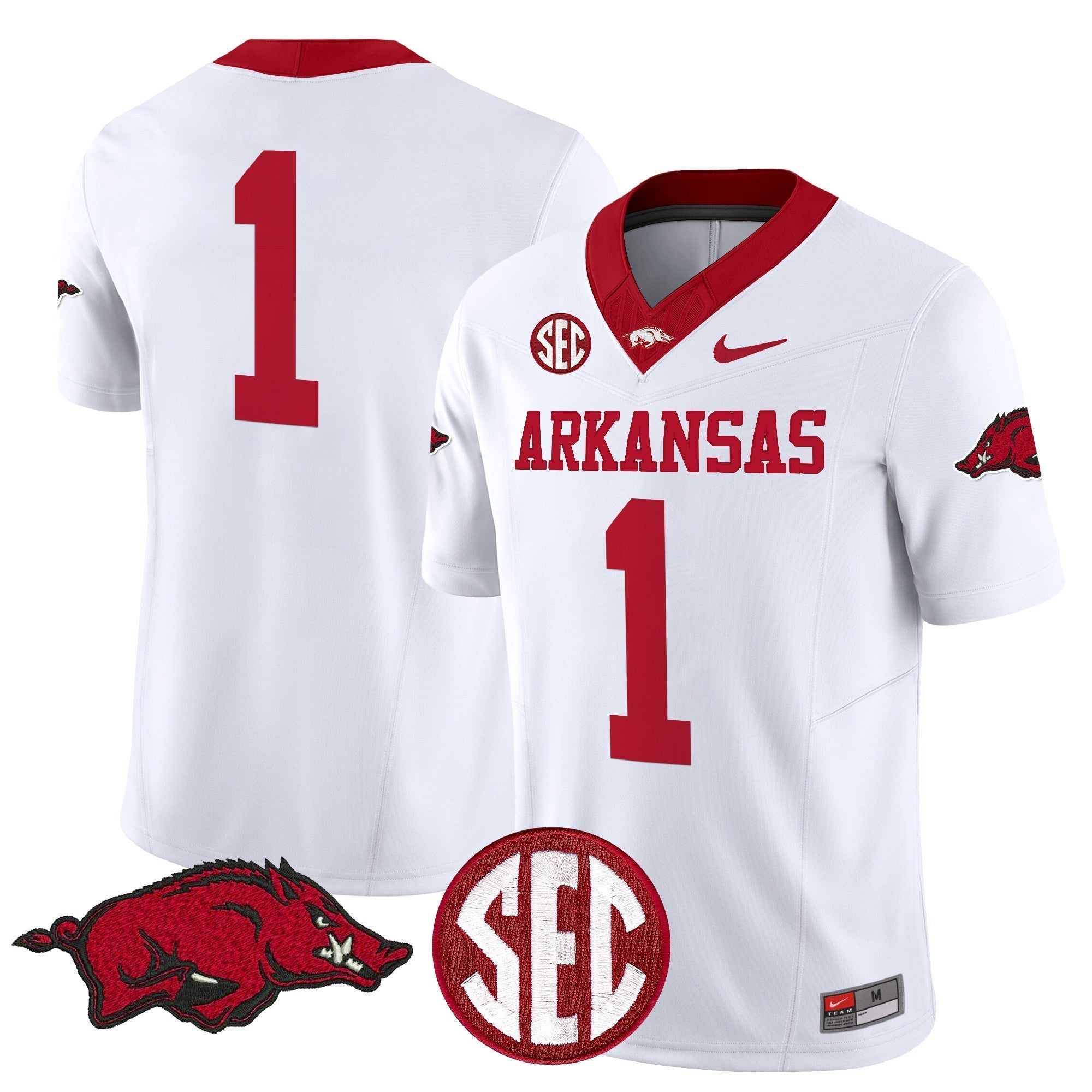 Men Arkansas Razorbacks Vapor Limited Jersey - All Stitched