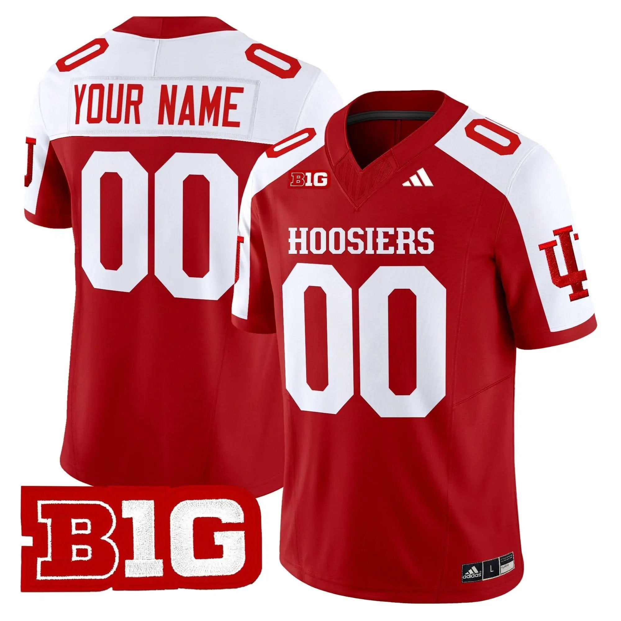 Indiana Hoosiers Football 2025 Vapor Limited Custom Jersey
