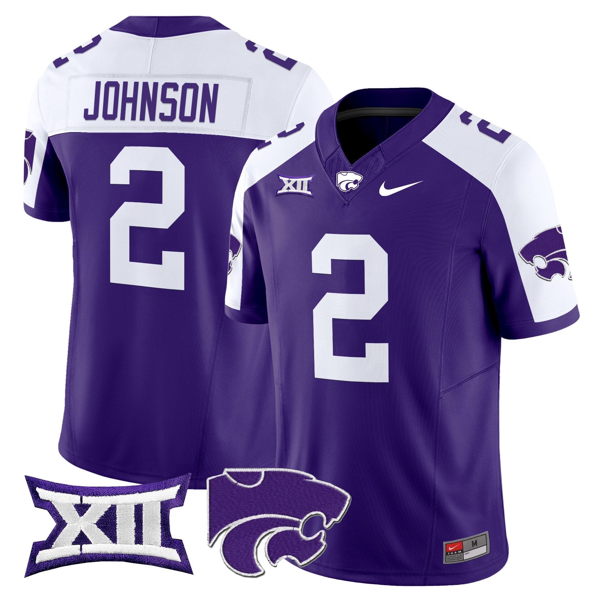 Kansas State Wildcats 2025 Vapor Limited Jersey - All Stitched