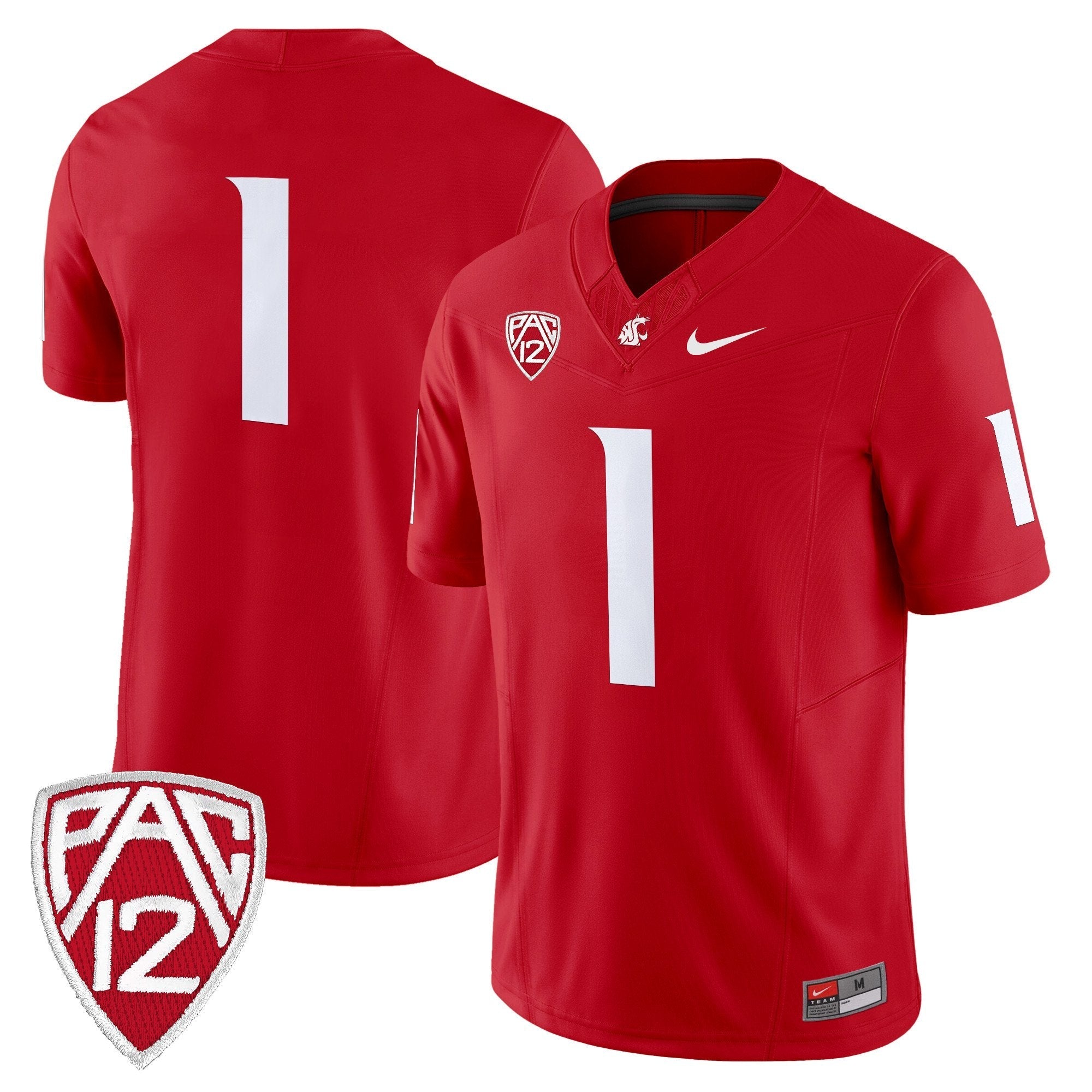 Washington State Cougars 2025 Vapor Limited Jersey - All Stitched