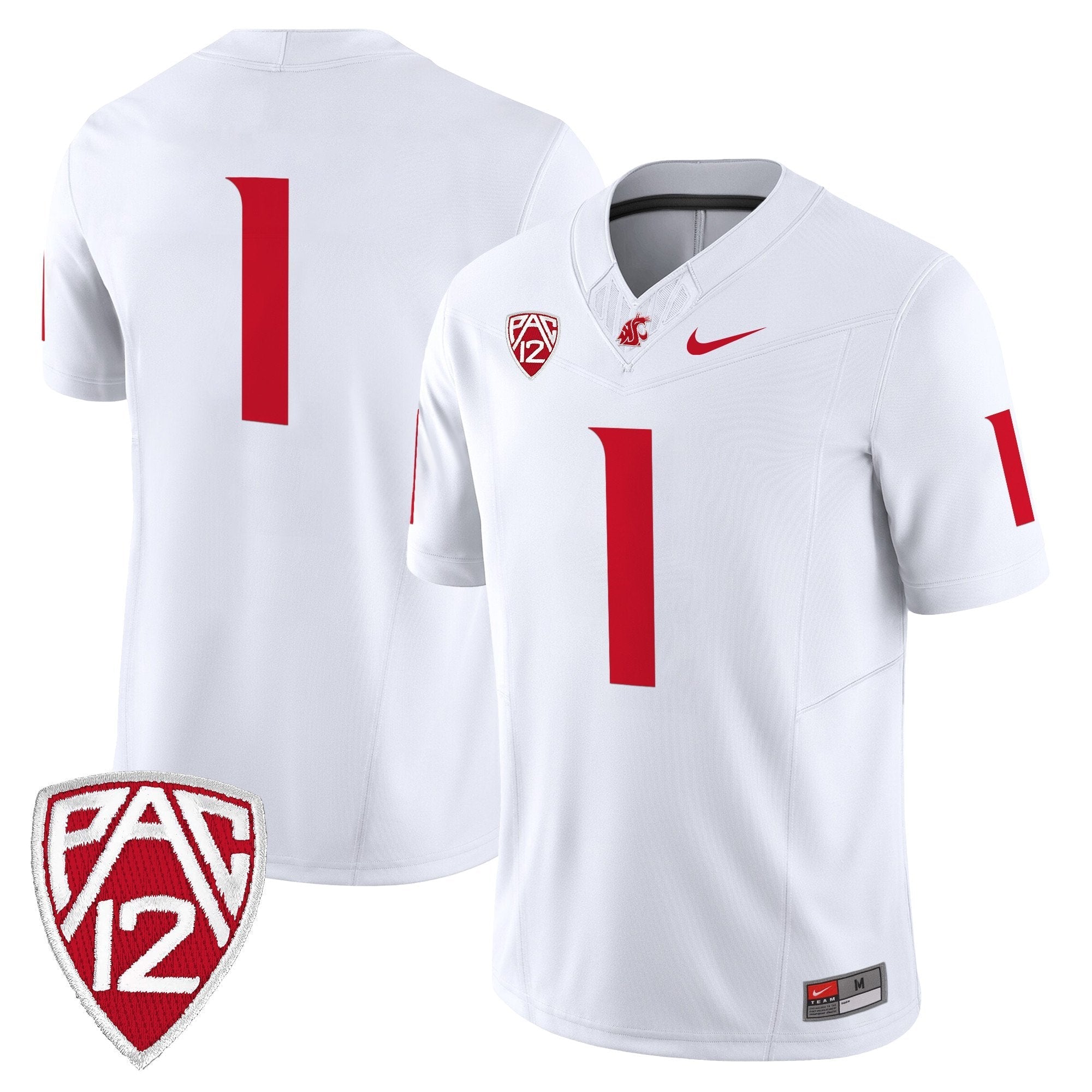 Washington State Cougars 2025 Vapor Limited Jersey - All Stitched