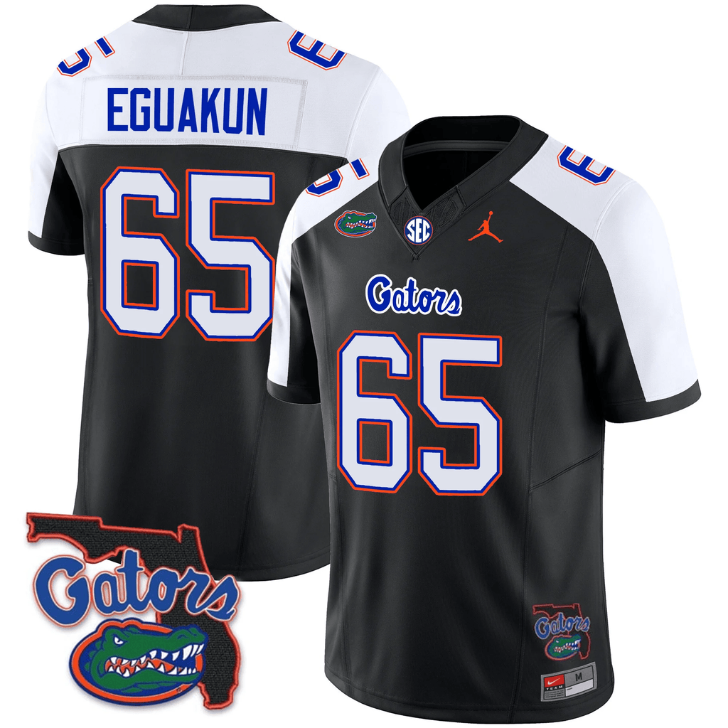 Men Florida Gators 2023 Vapor Limited Jersey - Florida Map - All Stitched