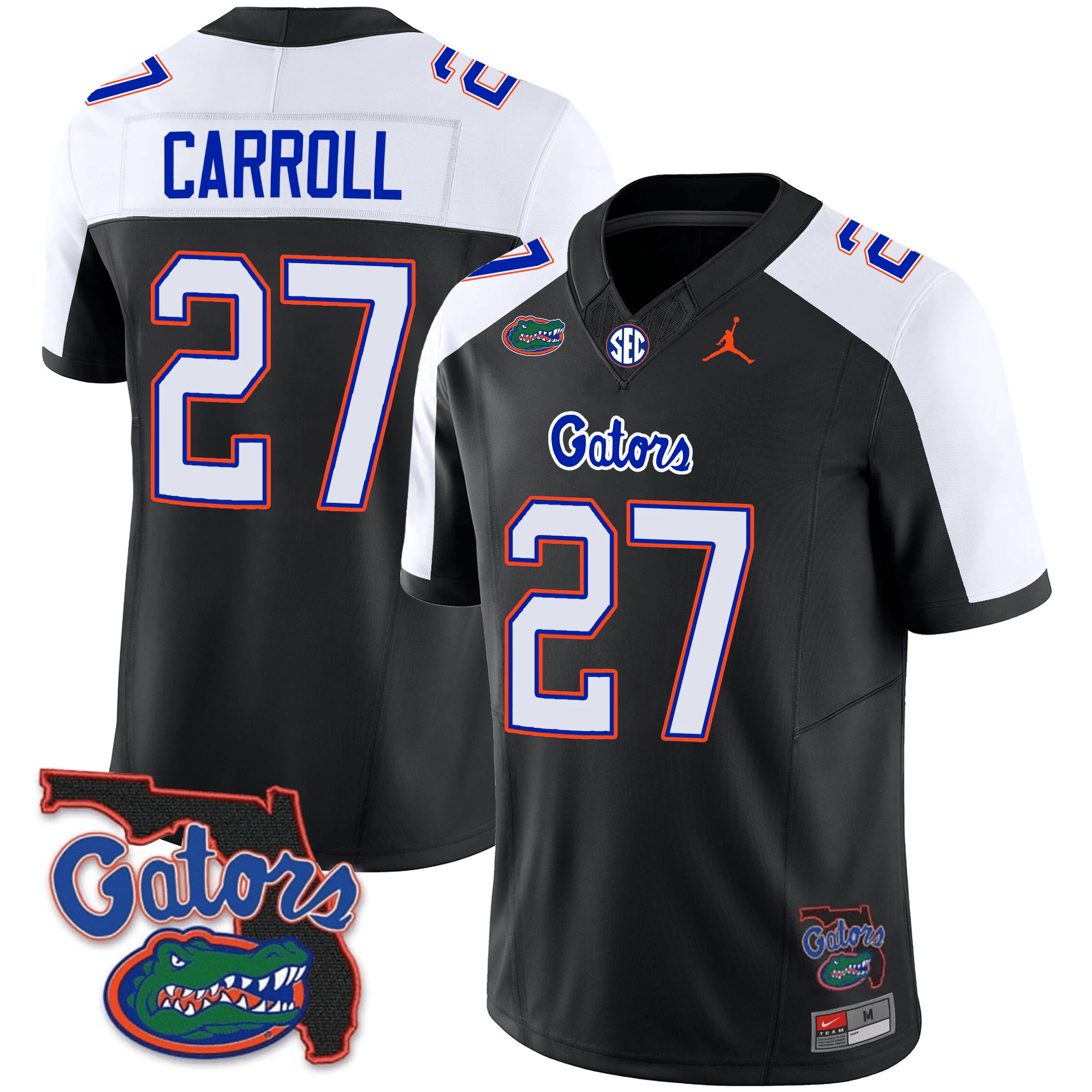Men Florida Gators 2023 Vapor Limited Jersey - Florida Map - All Stitched