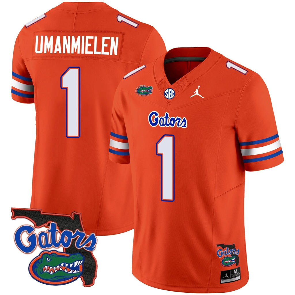 Men Florida Gators 2023 Vapor Limited Jersey - Florida Map - All Stitched