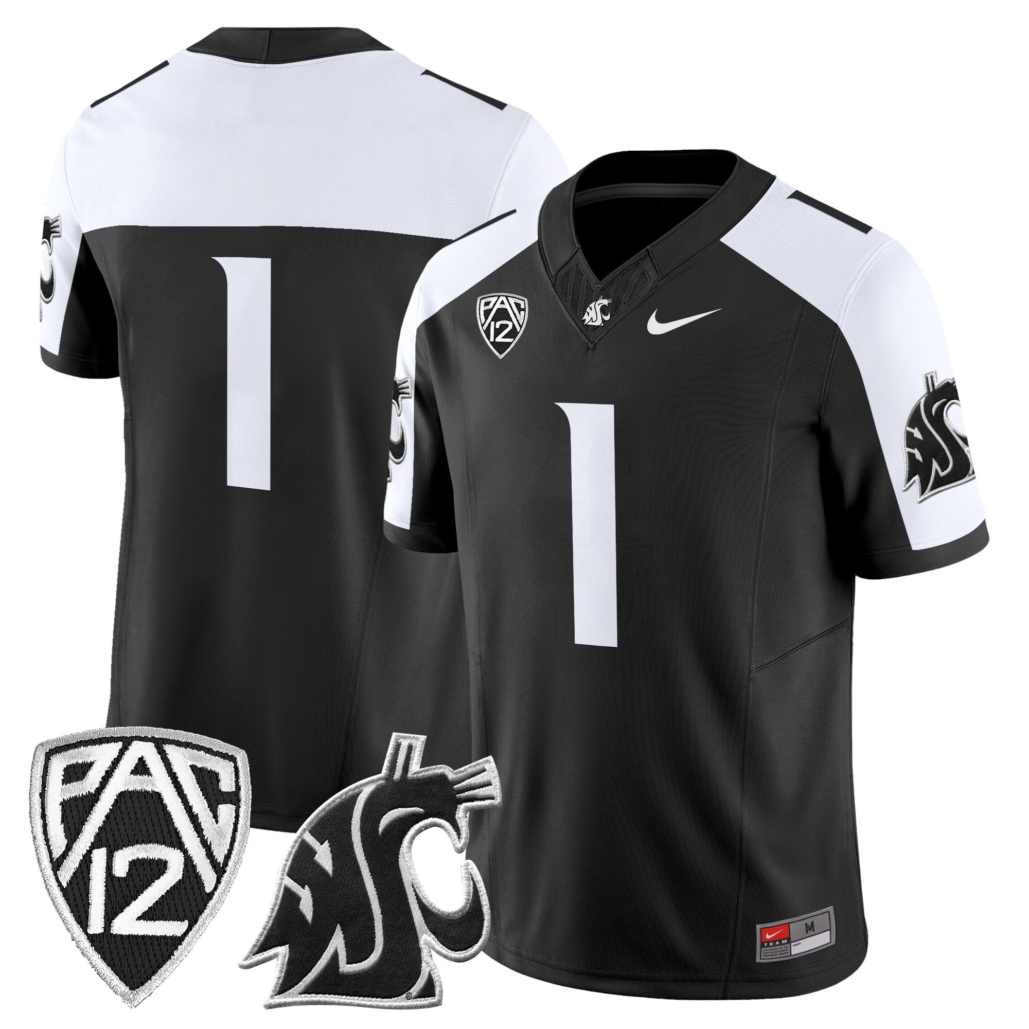 Washington State Cougars 2025 Vapor Limited Jersey - All Stitched