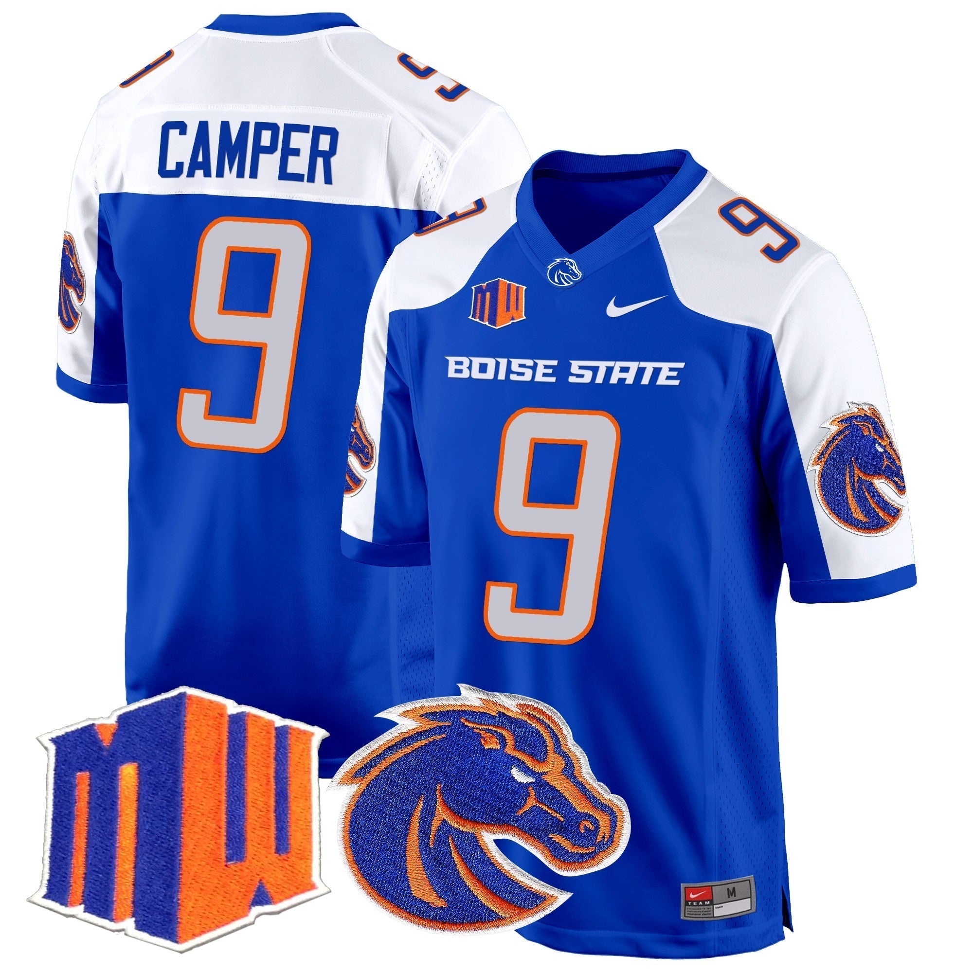 Men Boise State Broncos 2024 Game Jersey - All Stitched