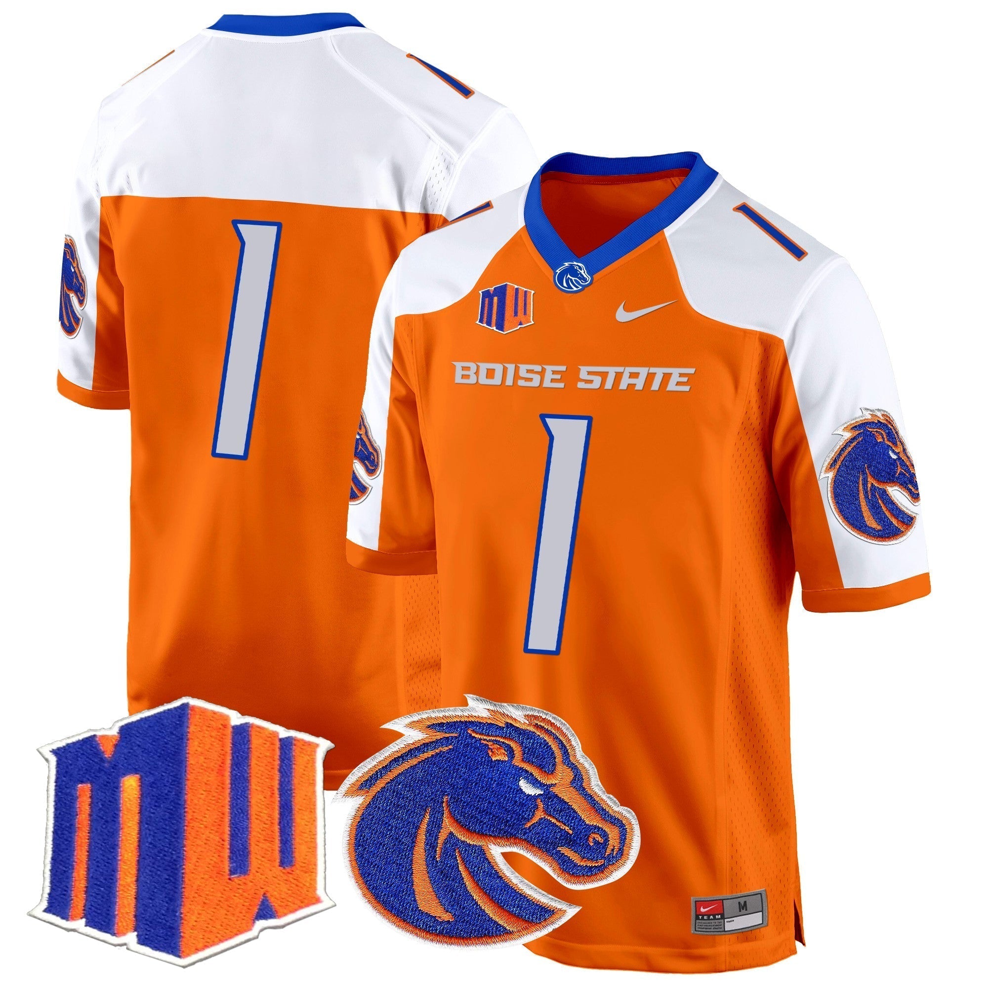 Men Boise State Broncos 2024 Game Jersey - All Stitched