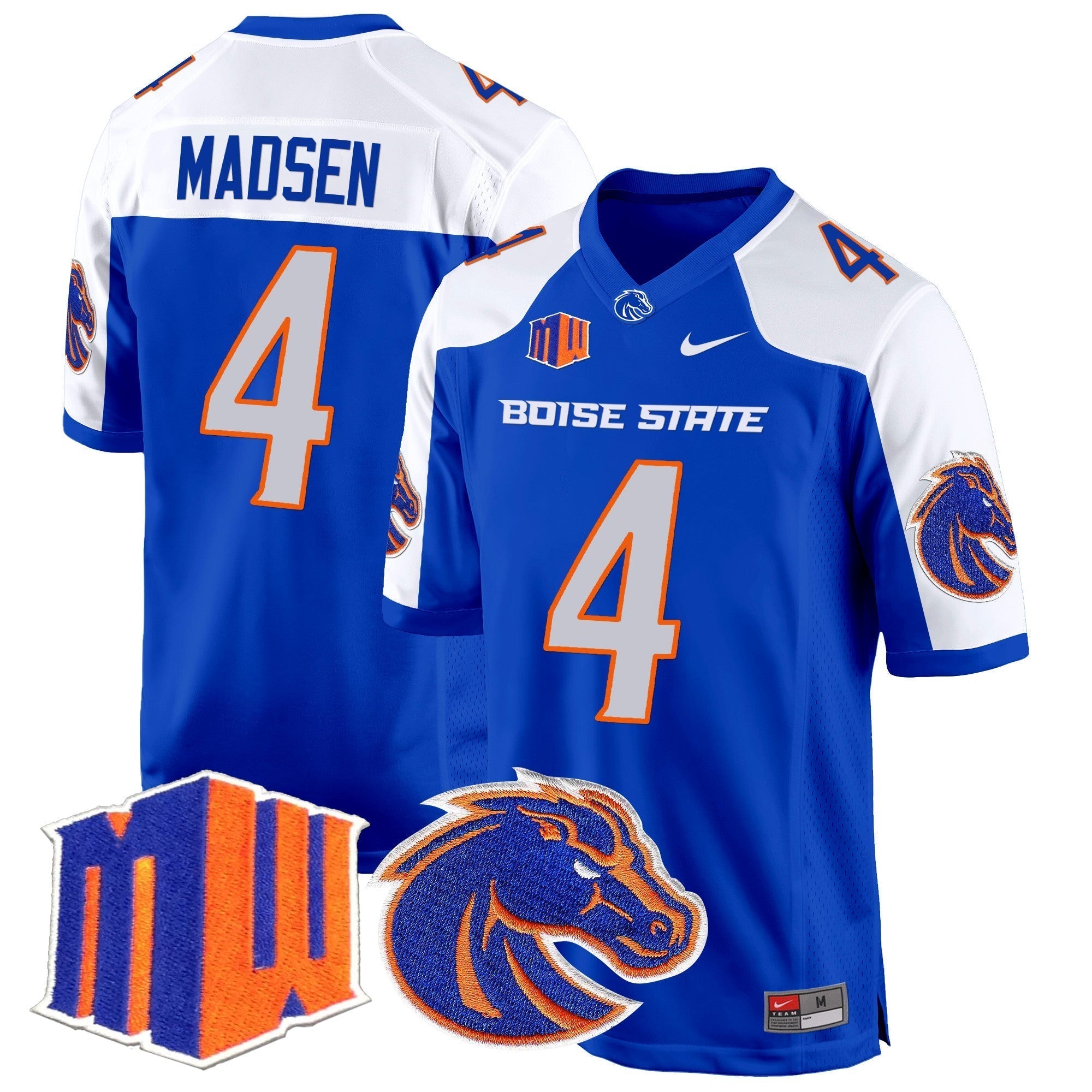 Men Boise State Broncos 2024 Game Jersey - All Stitched