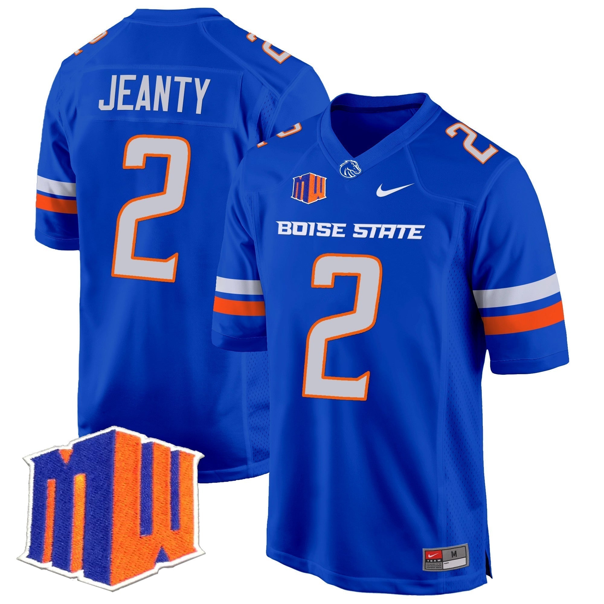 Men Boise State Broncos 2024 Game Jersey - All Stitched