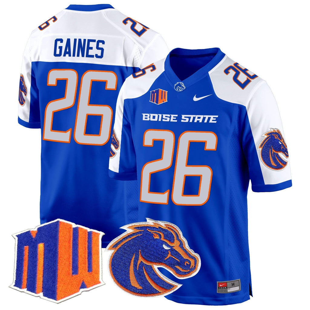 Men Boise State Broncos 2024 Game Jersey - All Stitched