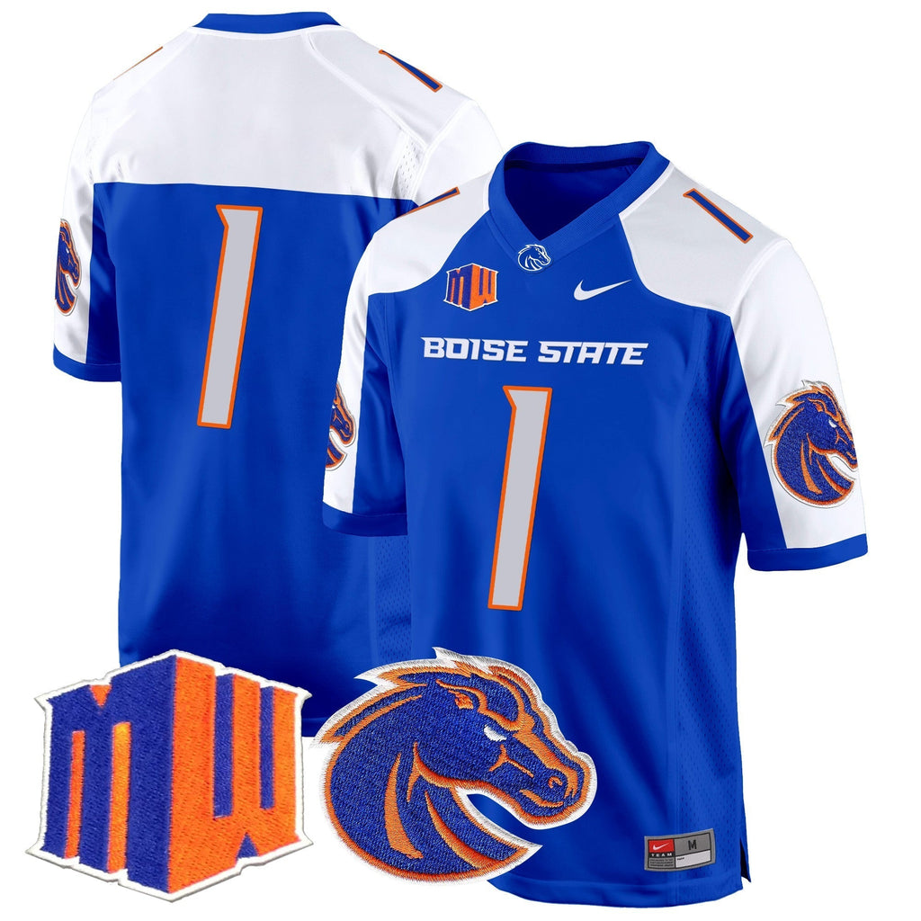 Men Boise State Broncos 2024 Game Jersey - All Stitched