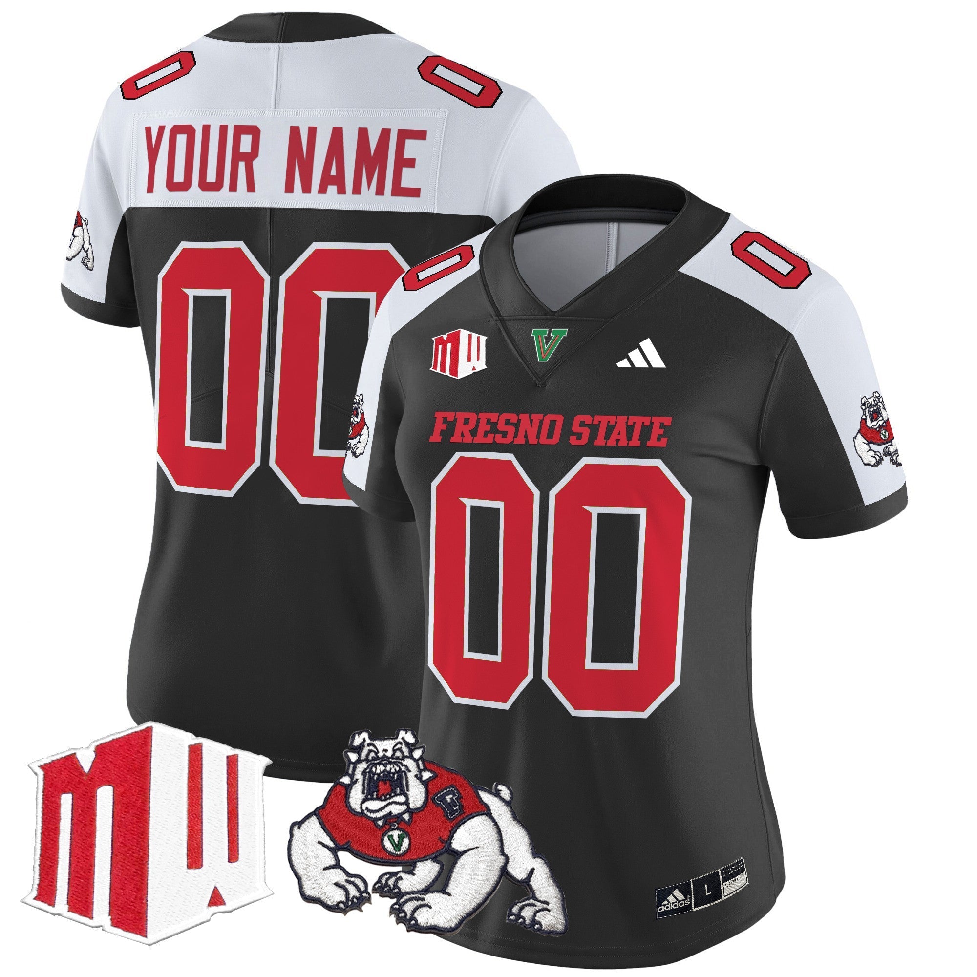 Fresno State Bulldogs 2025 Vapor Limited Custom Jersey - All Stitched