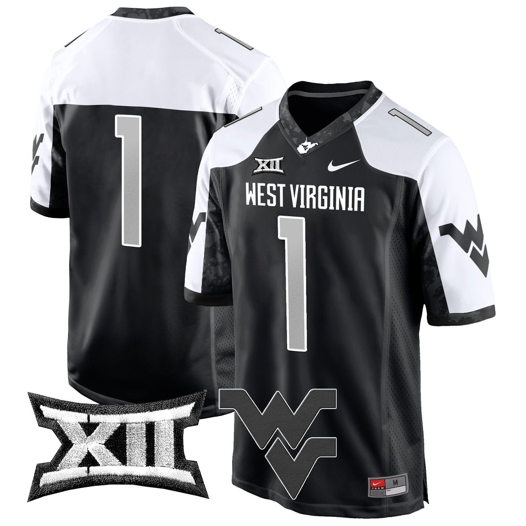 Men West Virginia Mountaineers 2024 Game Jersey - All Stitched