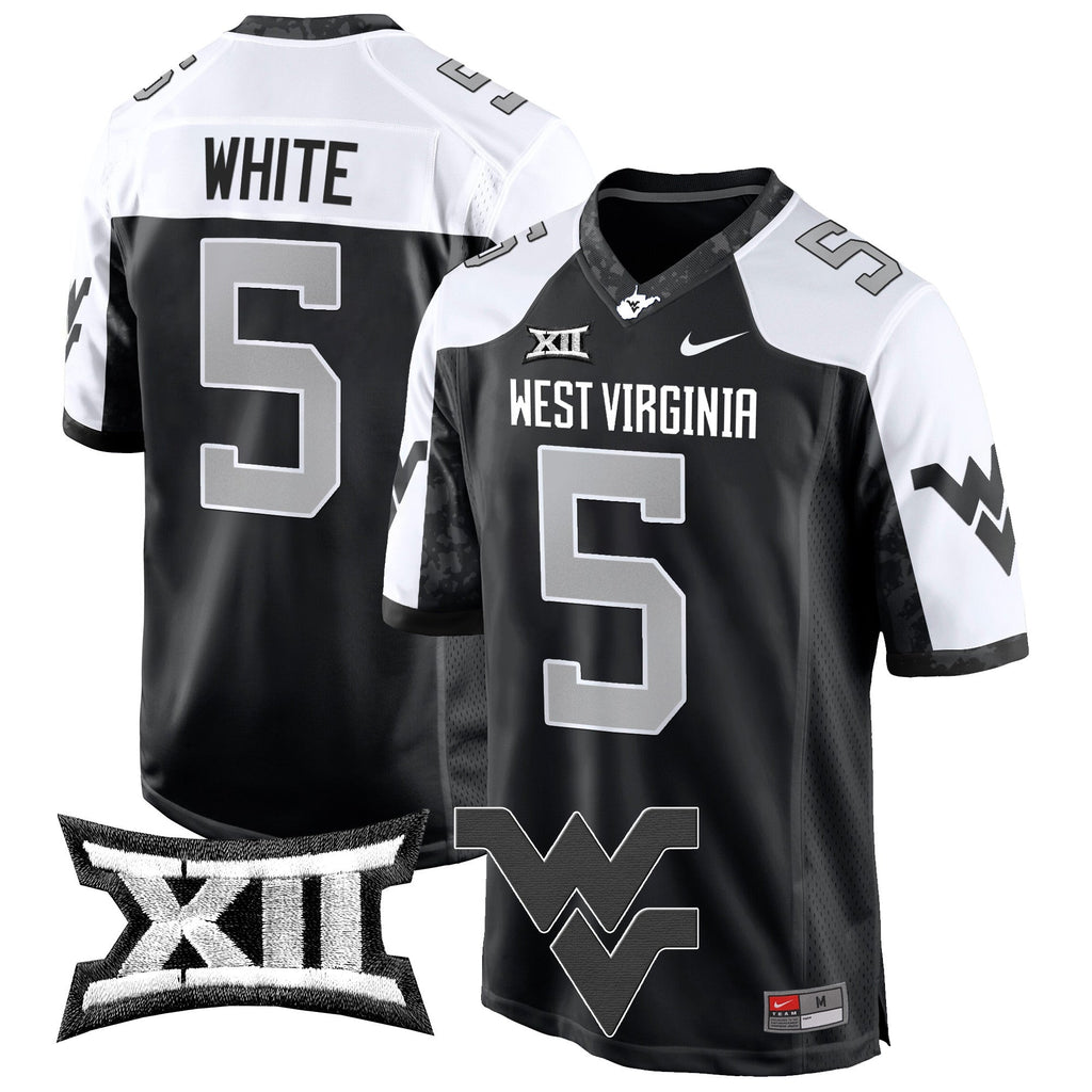 Men West Virginia Mountaineers 2024 Game Jersey - All Stitched