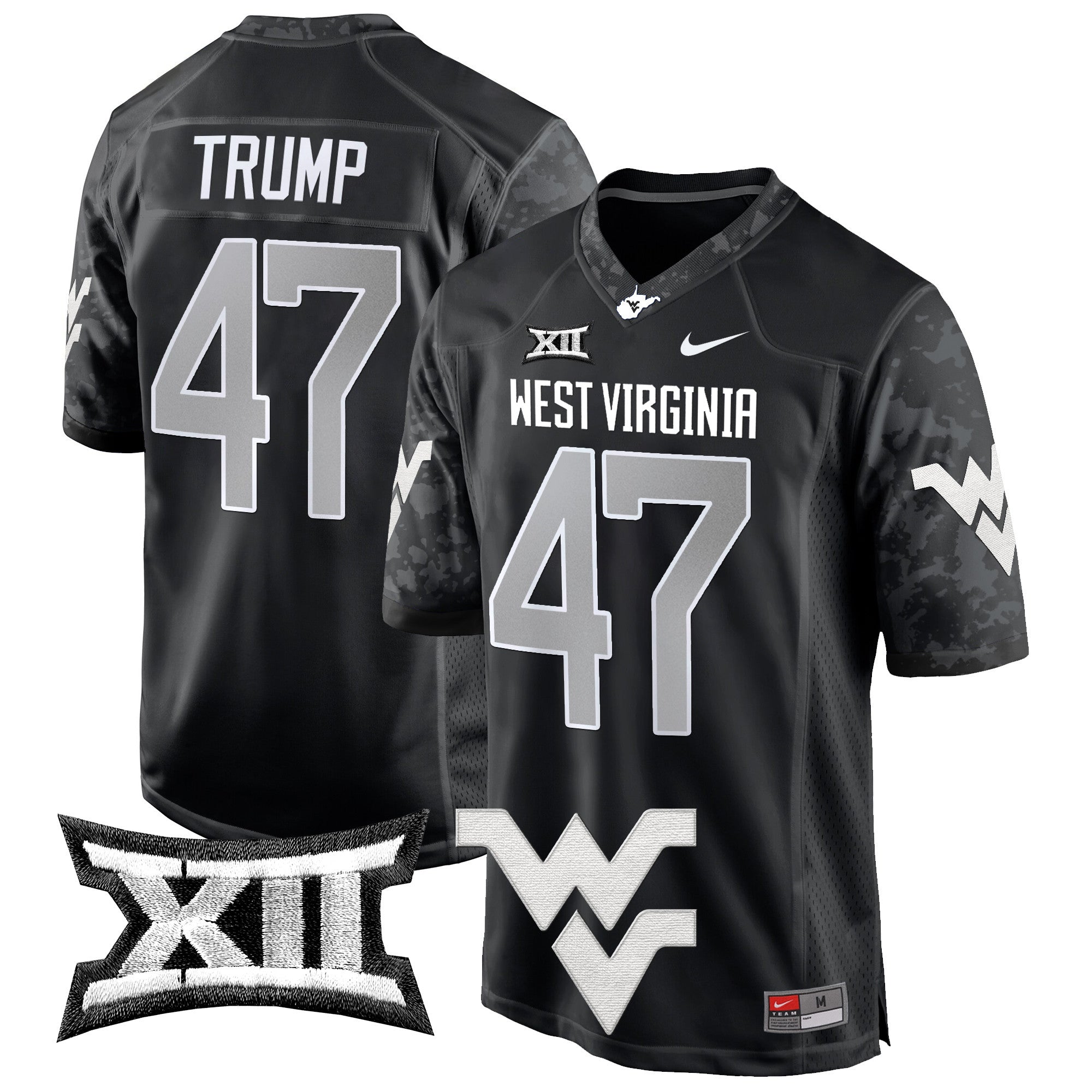 Men West Virginia Mountaineers 2024 Game Jersey - All Stitched