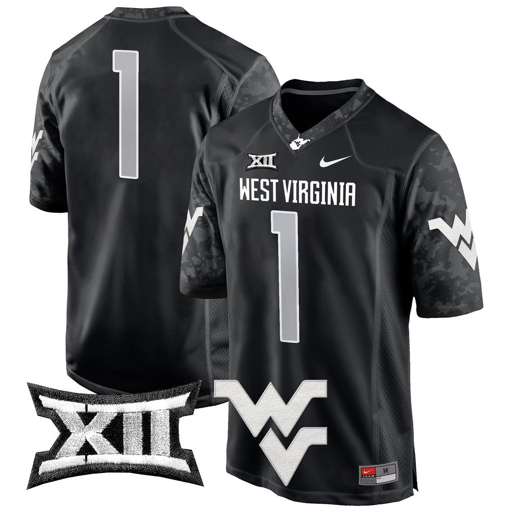 Men West Virginia Mountaineers 2024 Game Jersey - All Stitched
