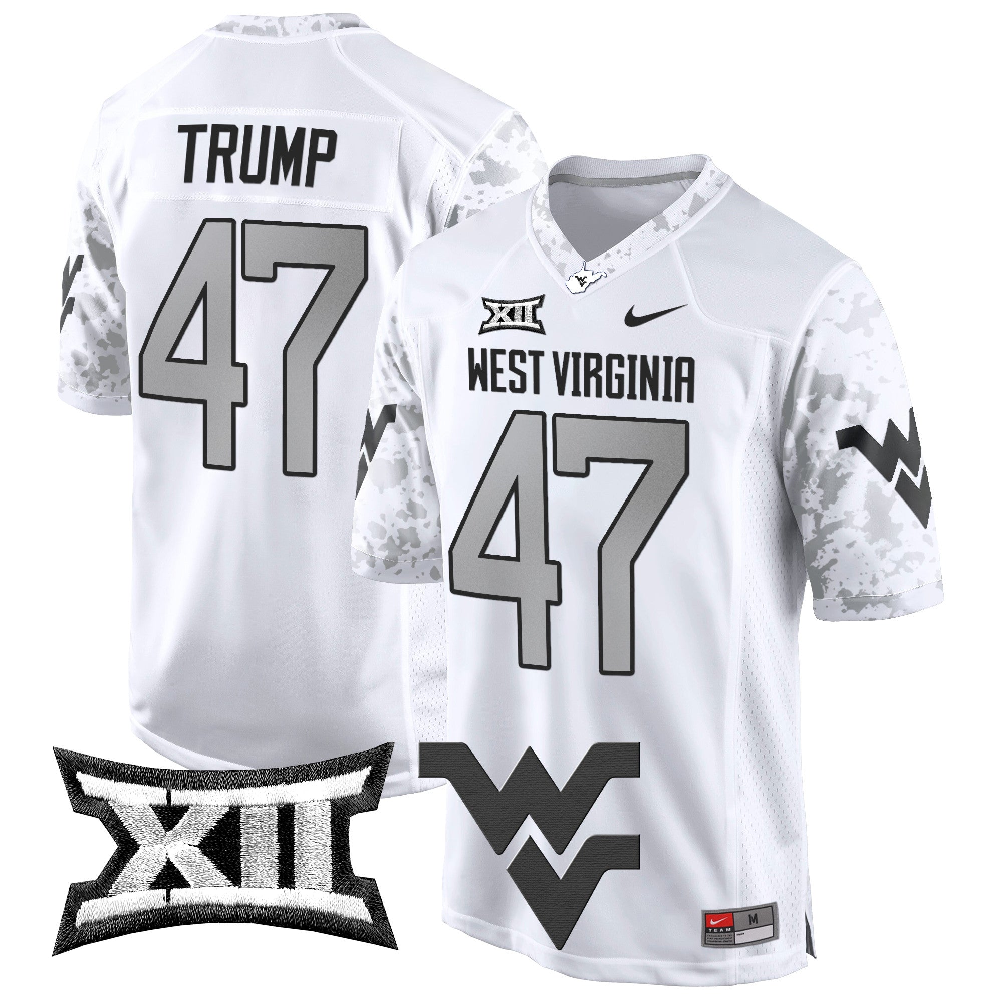 Men West Virginia Mountaineers 2024 Game Jersey - All Stitched