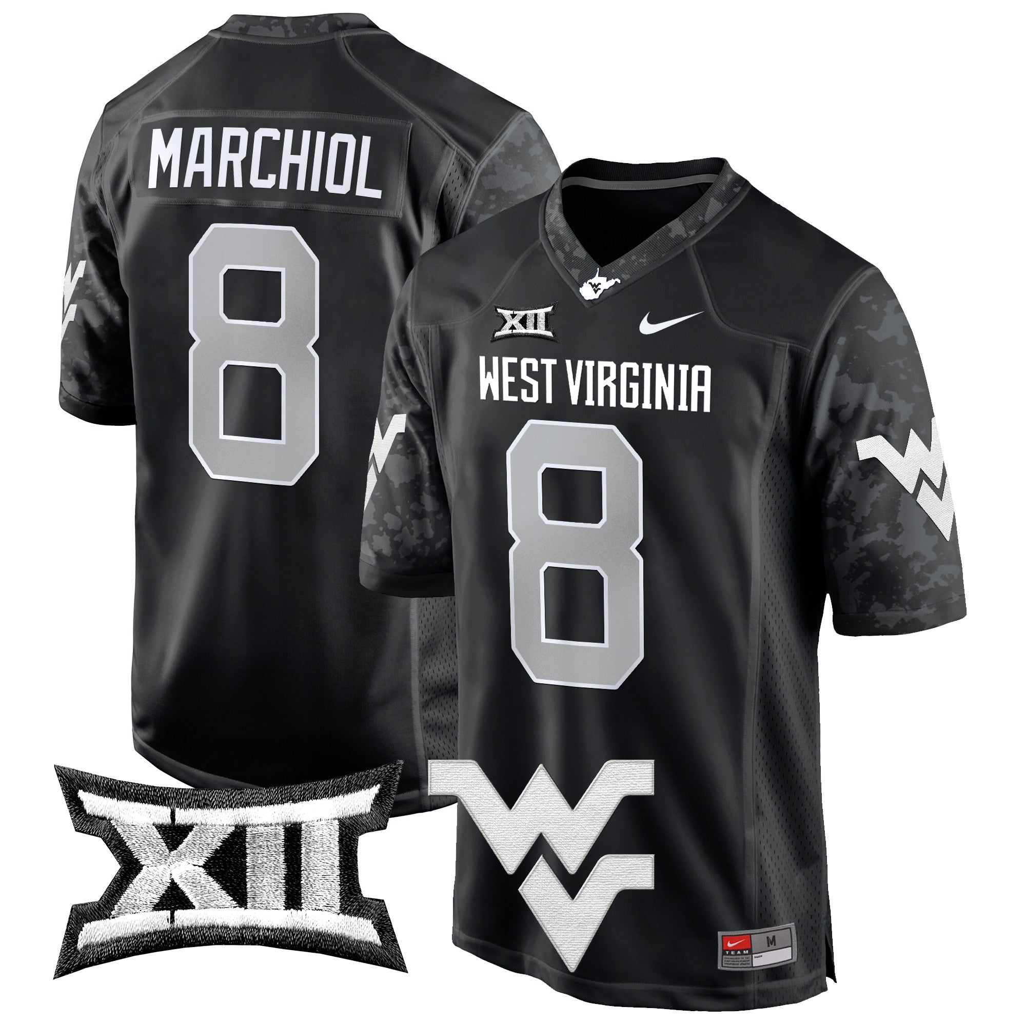 Men West Virginia Mountaineers 2024 Game Jersey - All Stitched