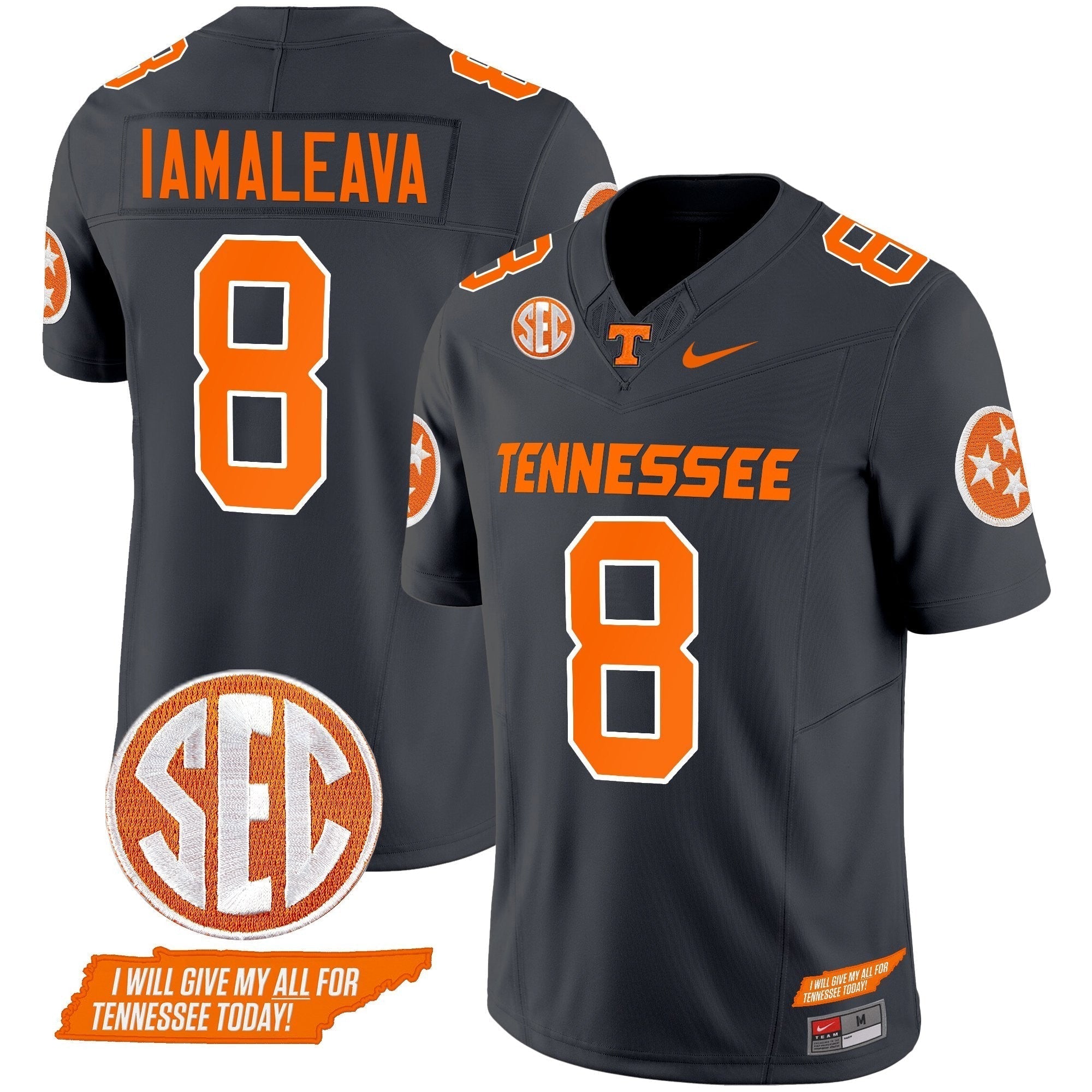 Men Tennessee Volunteers 2024 Vapor Limited Jersey V3 - All Stitched